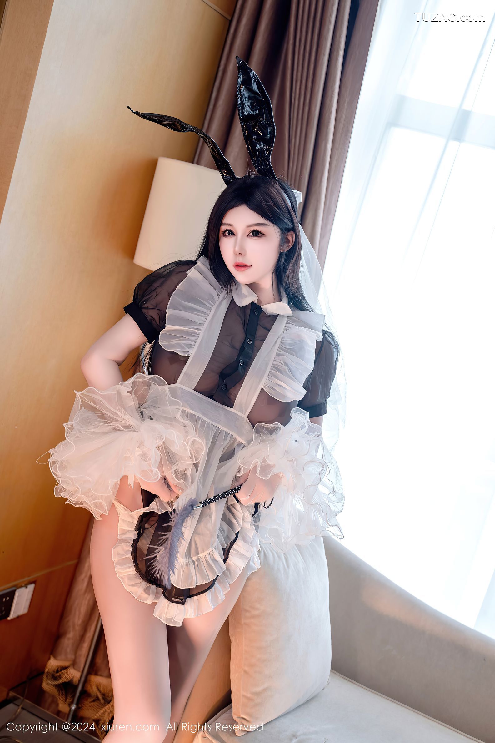 XiuRen秀人网-9010-陈芊儿-兔女郎透视装爆乳-2024.08.14