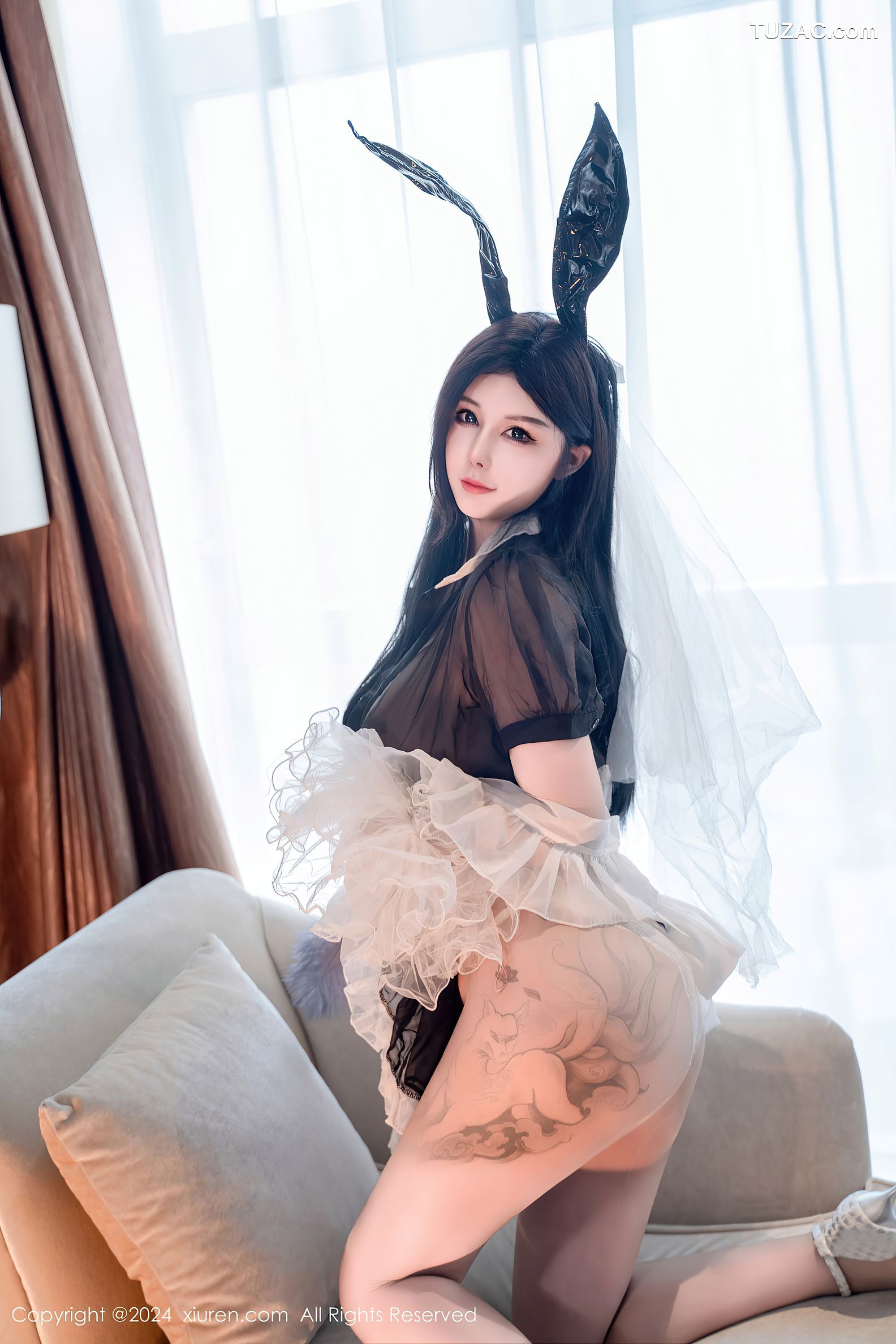 XiuRen秀人网-9010-陈芊儿-兔女郎透视装爆乳-2024.08.14