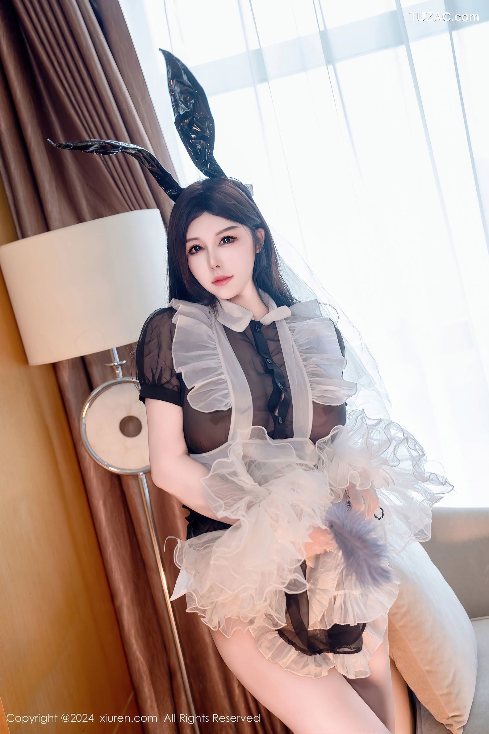 XiuRen秀人网-9010-陈芊儿-兔女郎透视装爆乳-2024.08.14