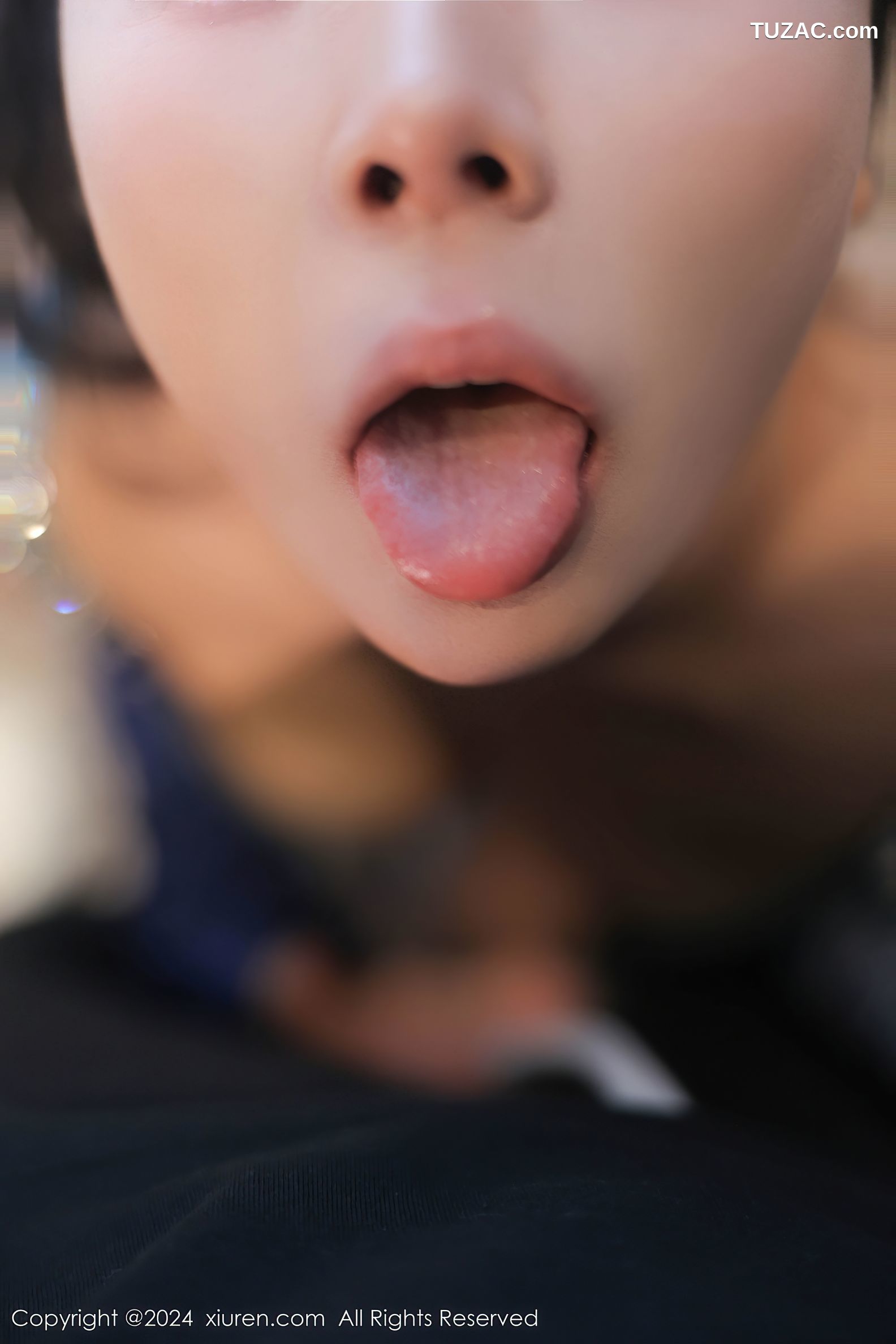 XiuRen秀人网-9022-麦田-深蓝情趣连体警服黑丝-2024.08.16