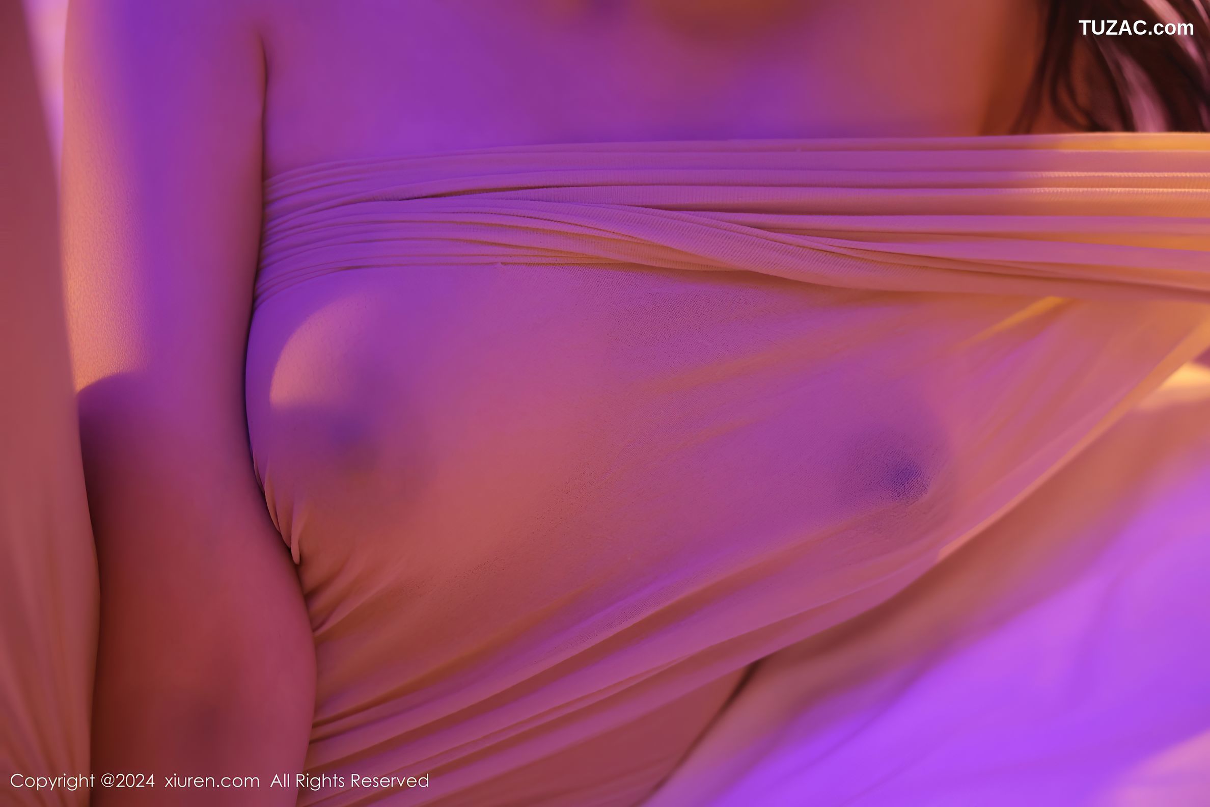XiuRen秀人网-9073-袁圆-轻透连体肉丝真空凸点爆乳-2024.08.27
