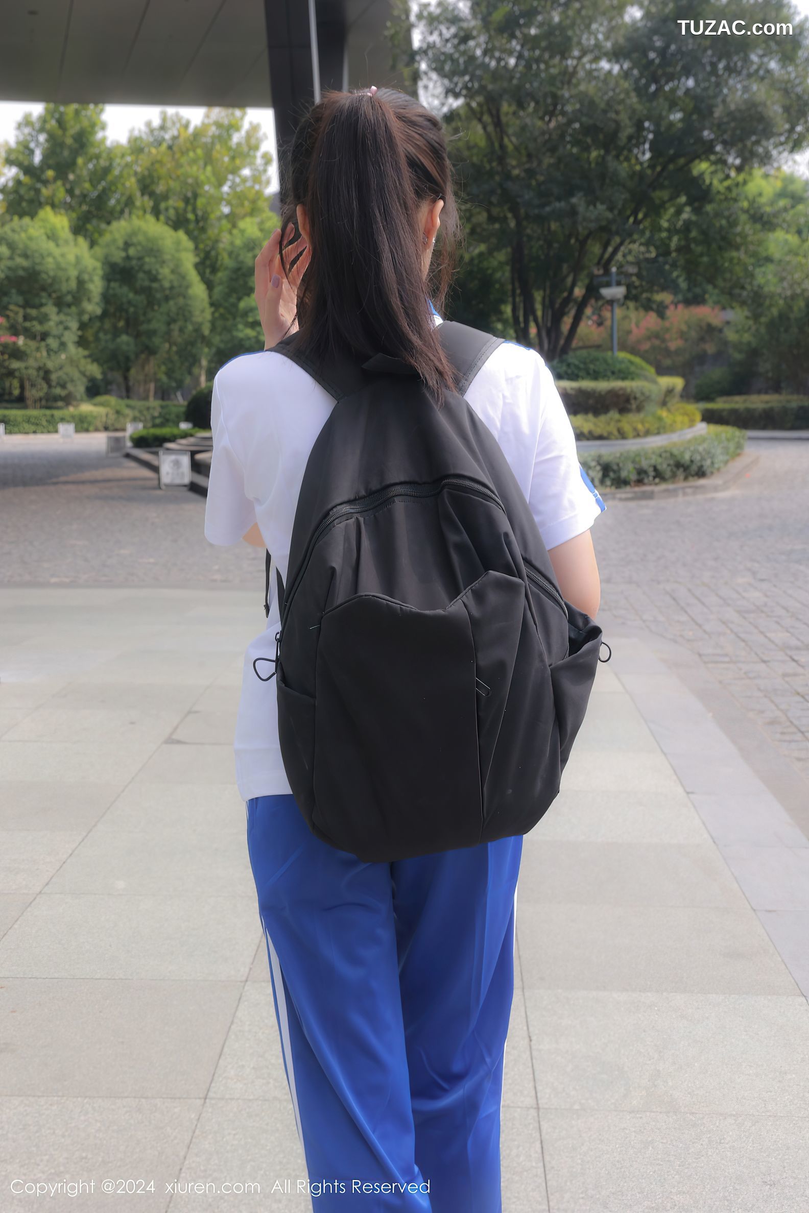XiuRen秀人网-9119-袁园-蛋宝宝-模特合集-校服双少女姐妹花爆乳-2024.09.06