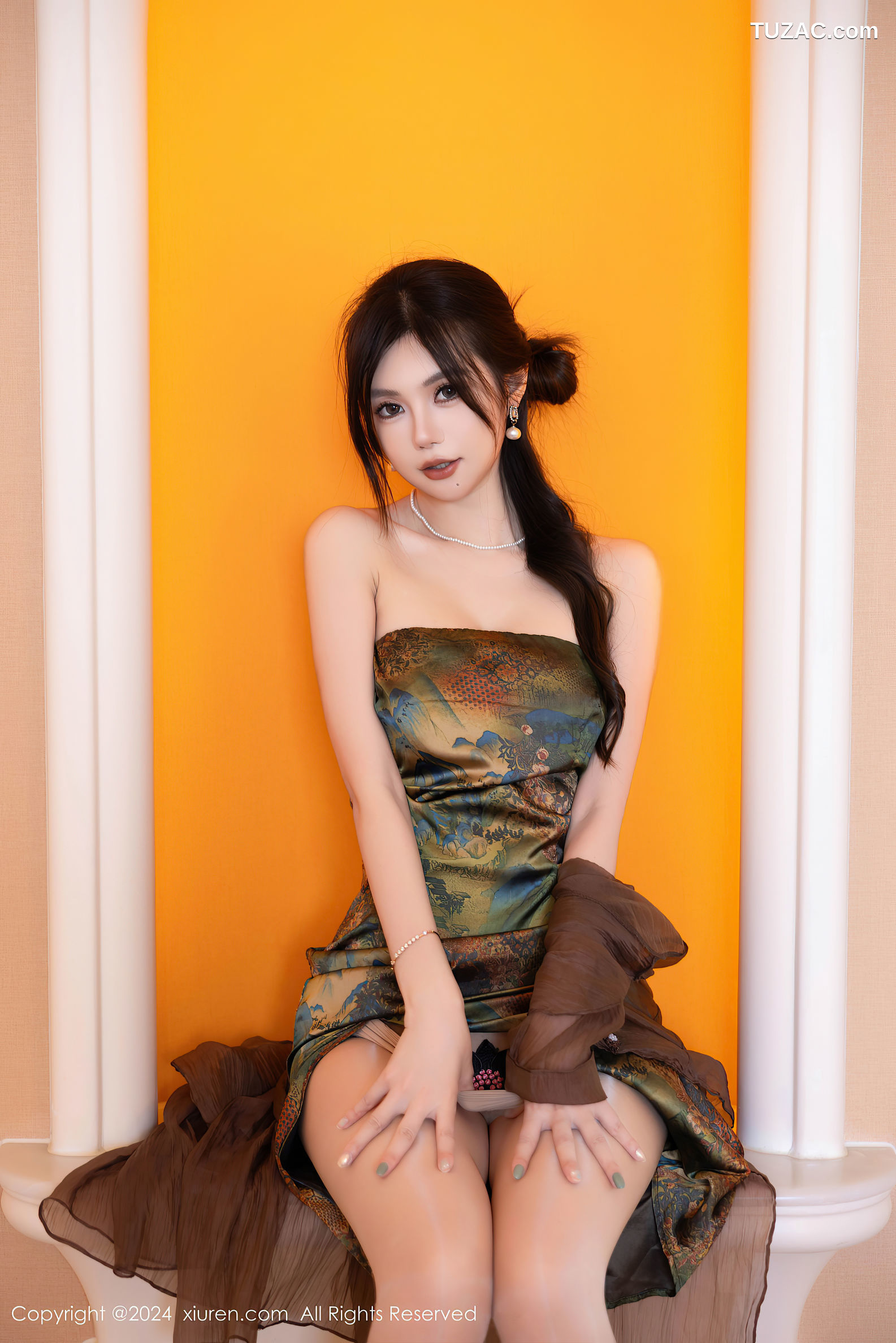 XiuRen秀人网-9161-绮里嘉ula-香肩亮丝写真-2024.09.14