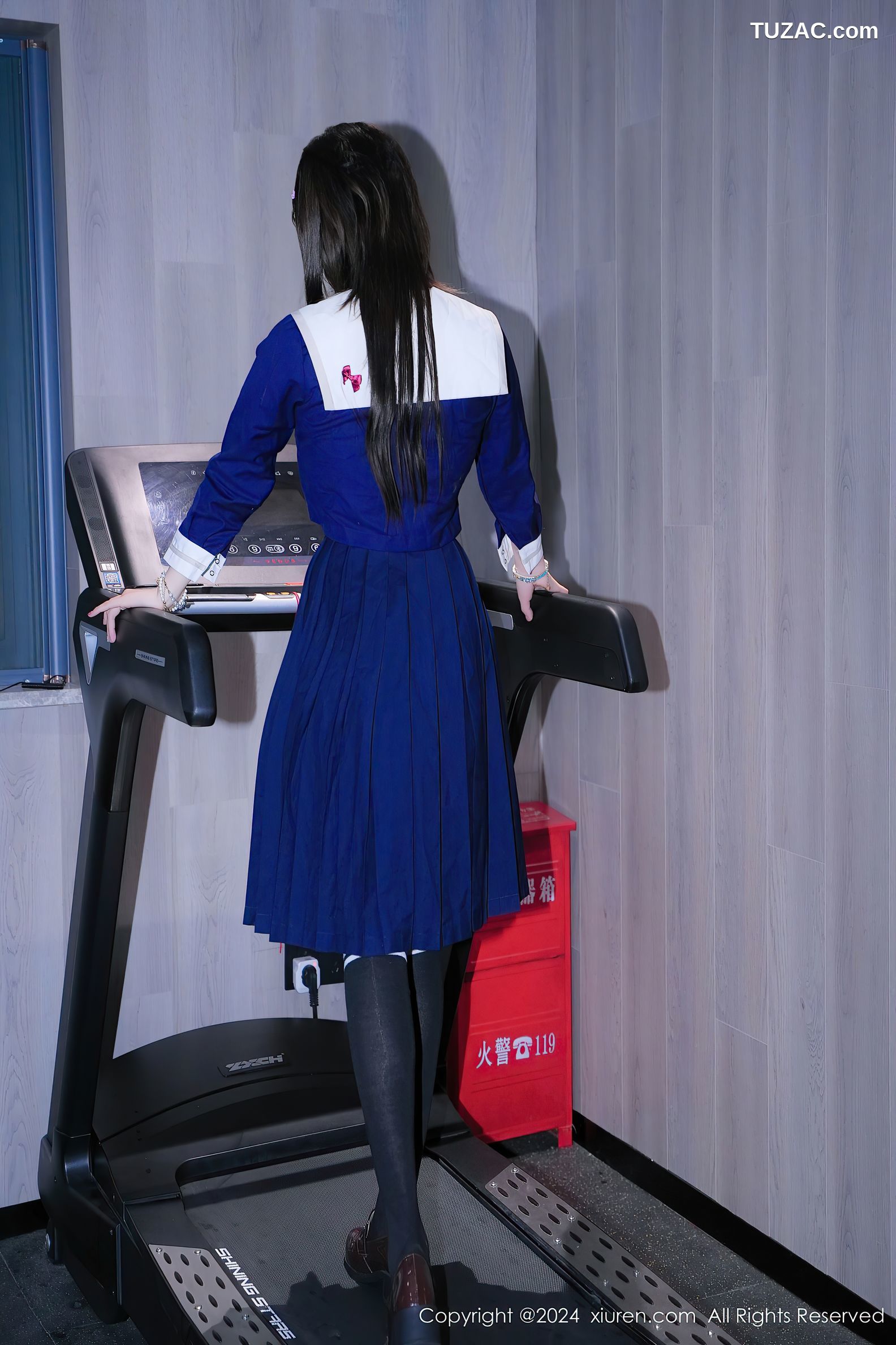 XiuRen秀人网-9241-Erikaki-白色护士制服淡粉内衣-2024.09.30