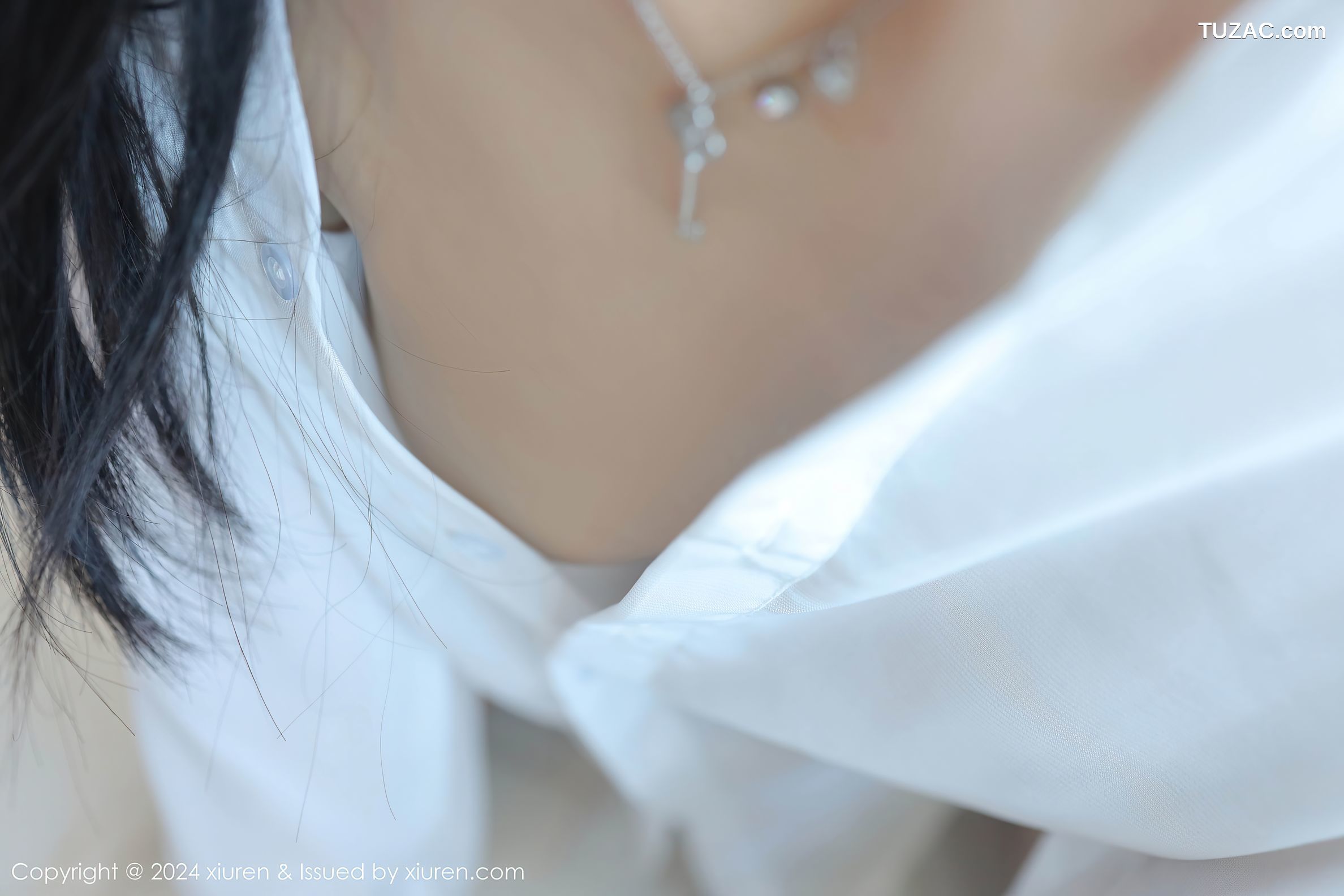 XiuRen秀人网-9251-林好好-首套写真-白色衬衣萝莉-2024.10.09