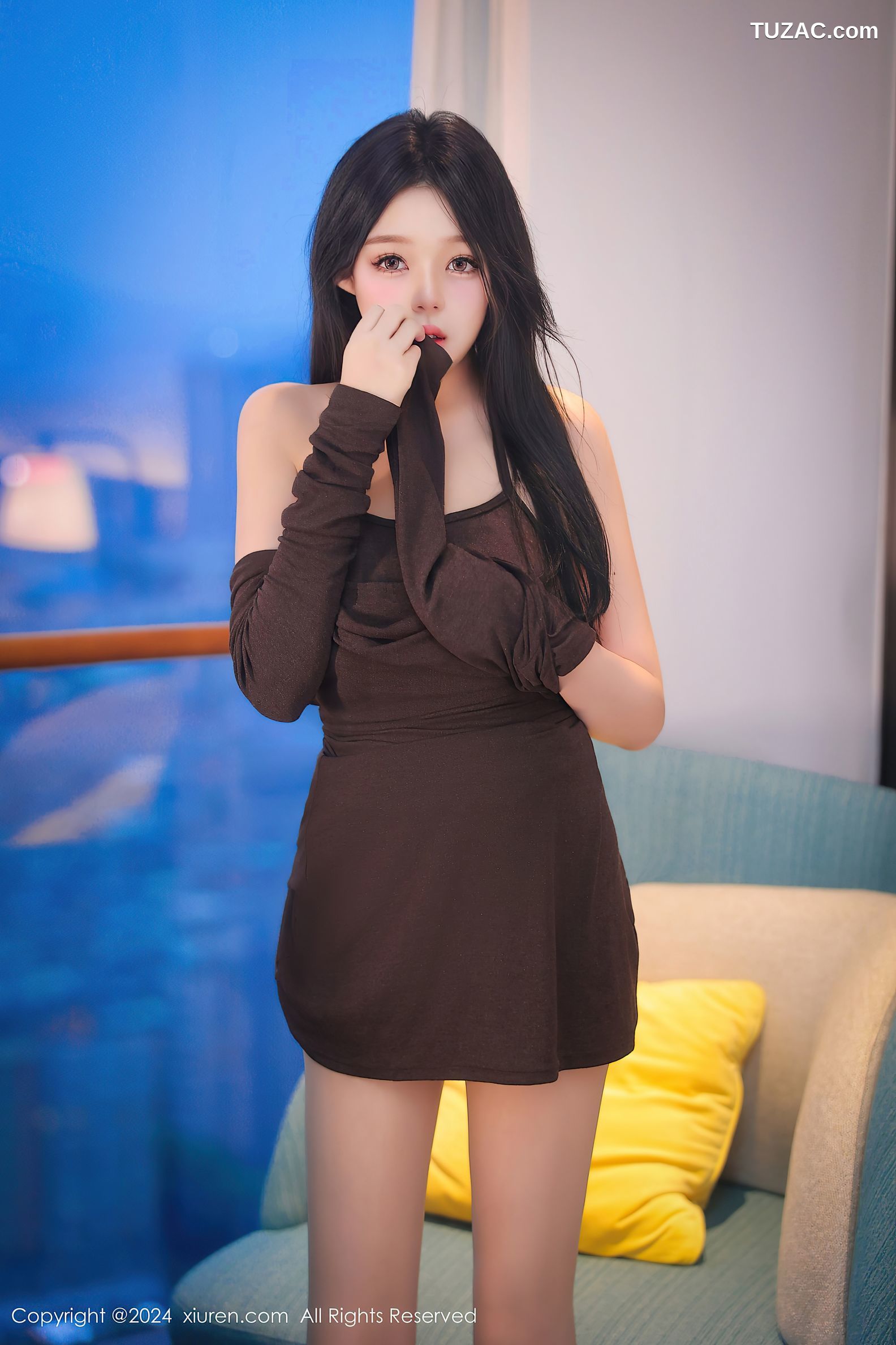 XiuRen秀人网-9306-柚柚小奶瓶-棕色吊带浴缸泡泡浴-2024.10.18