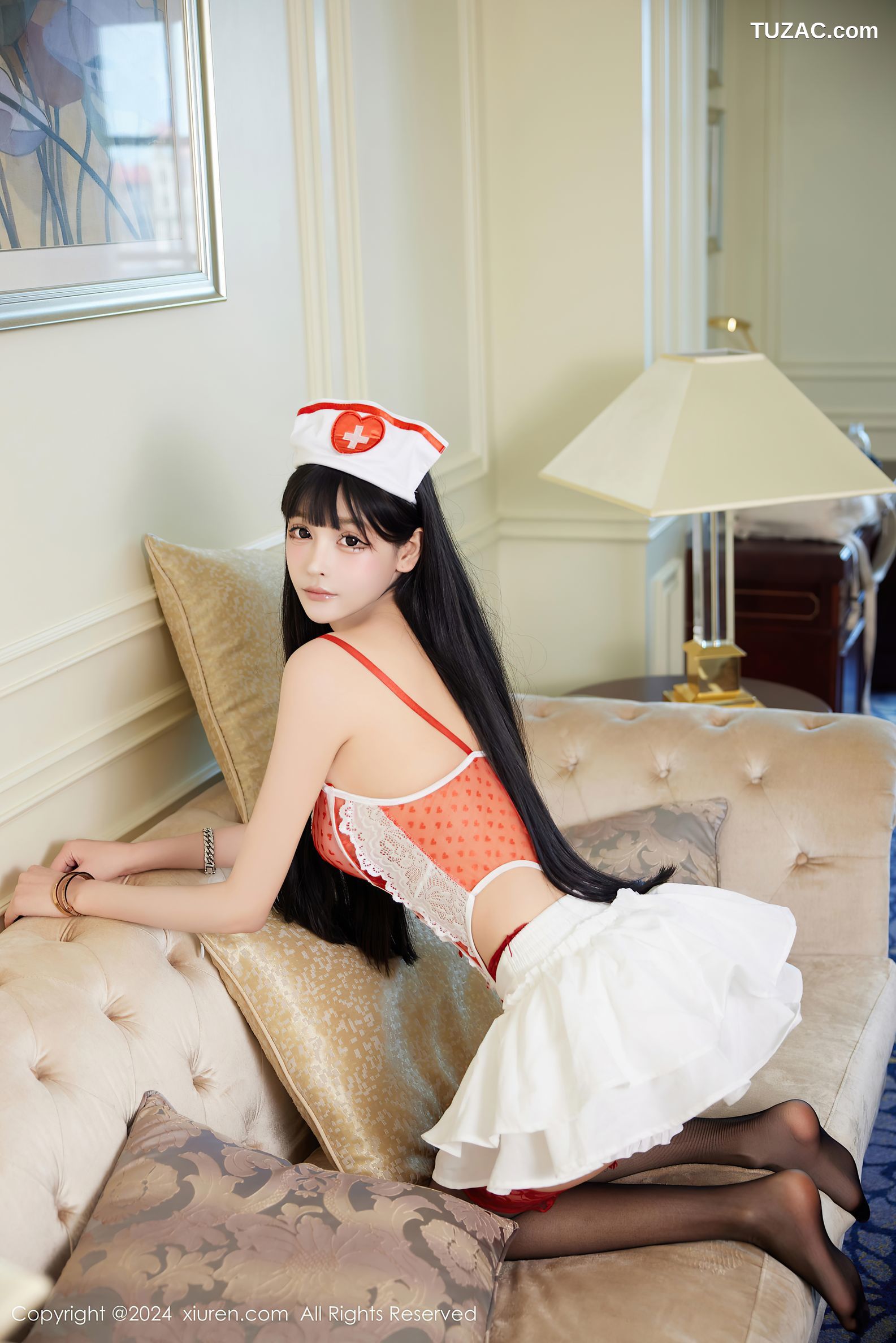 XiuRen秀人网-9317-智恩baby-情趣护士装爆乳-2024.10.21