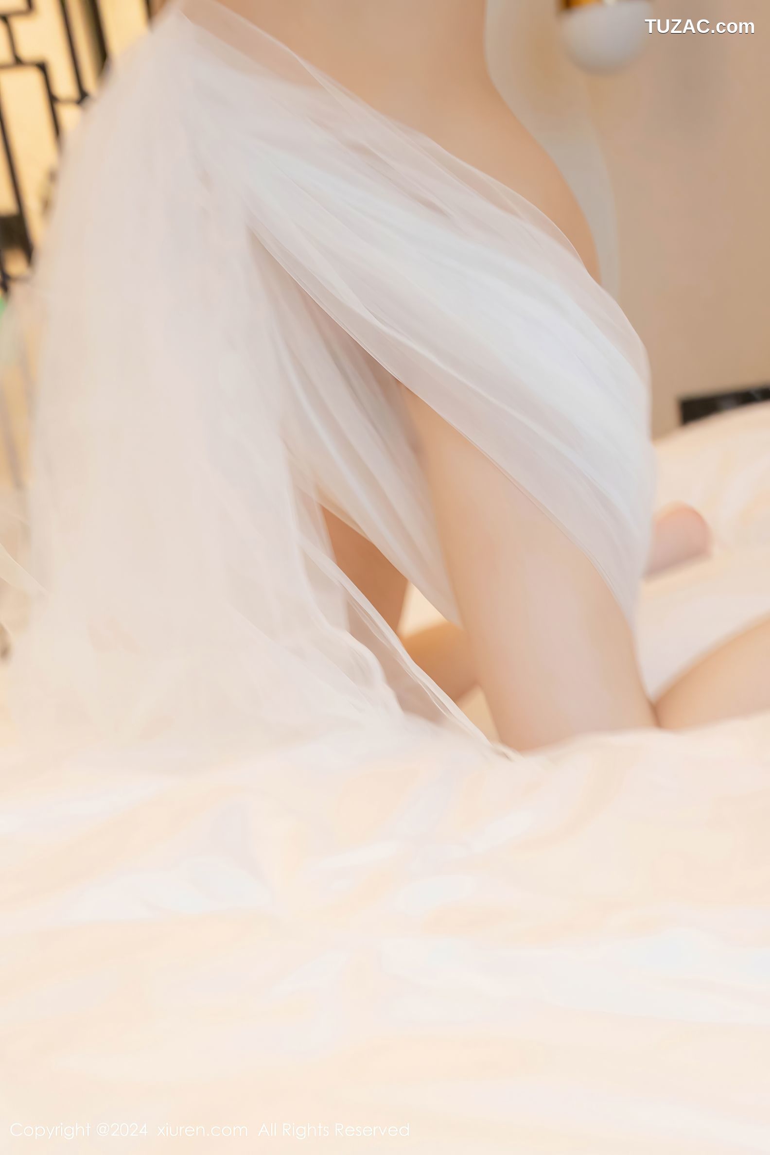 XiuRen秀人网-9318-白芷yy-白纱透视玉体诱惑-2024.10.21