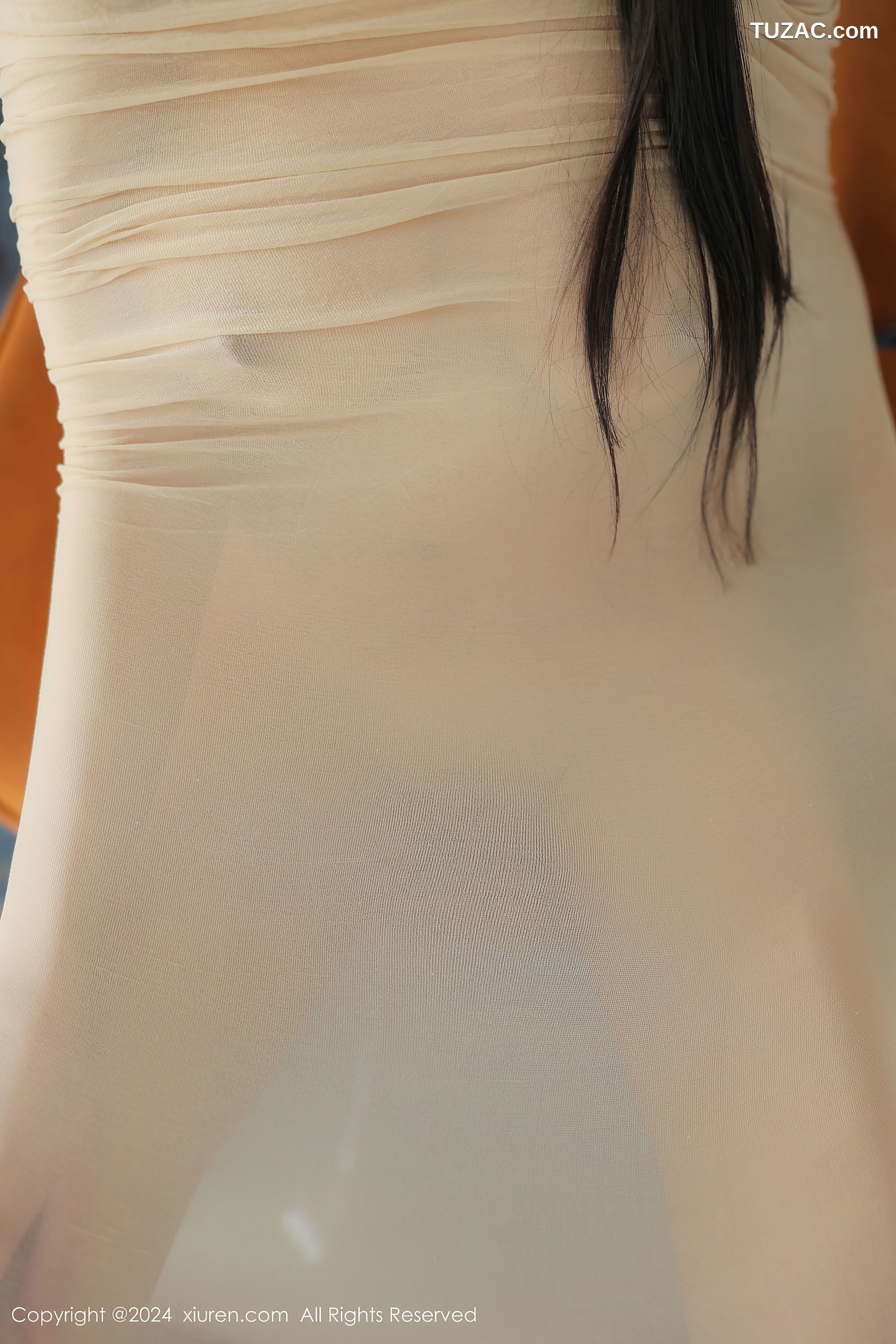 XiuRen秀人网-9337-柚柚小奶瓶-透视肉色丝袜连体-2024.10.24