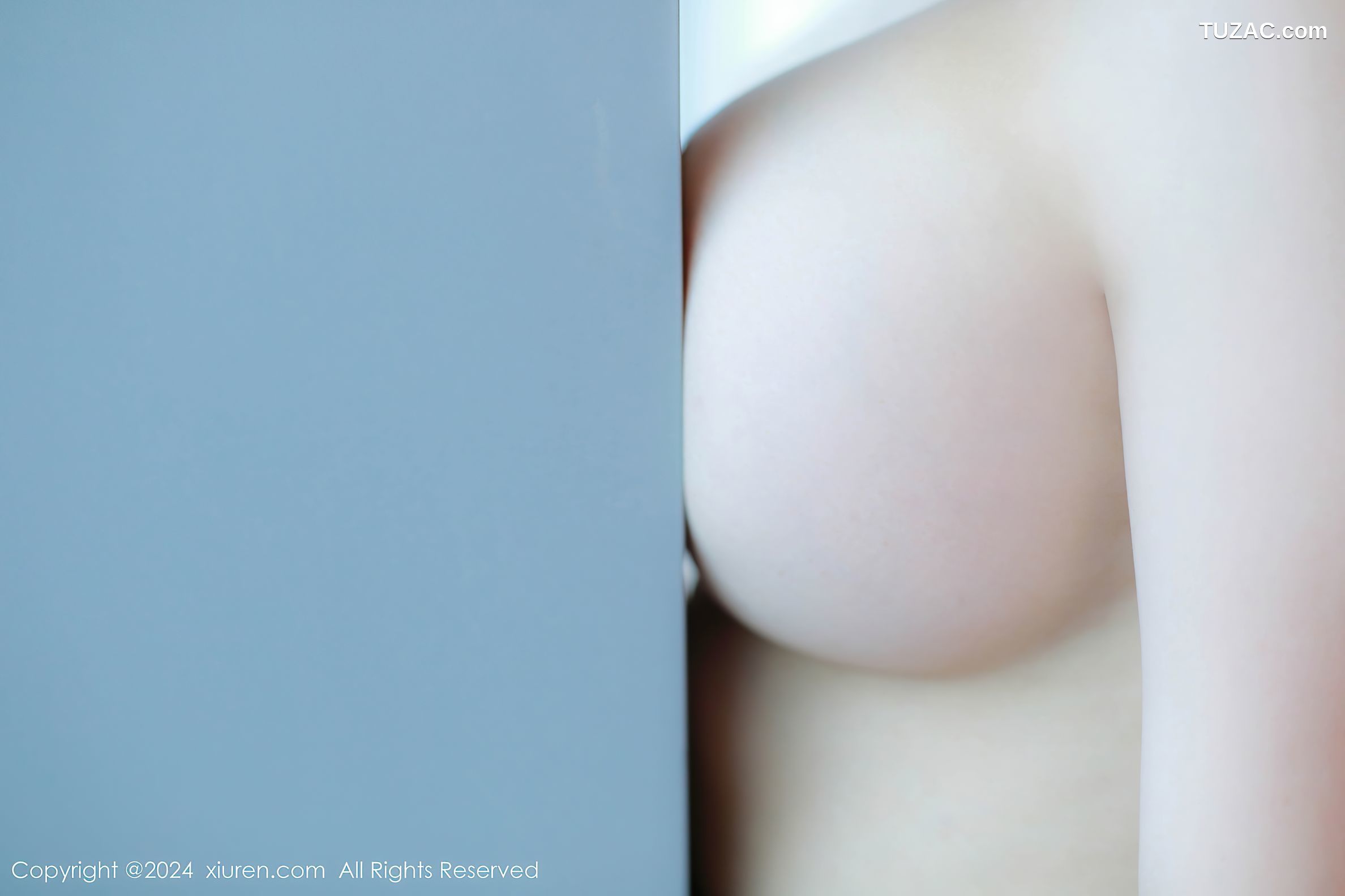 XiuRen秀人网-9341-田冰冰-紫色连衣短裙黑丝-2024.10.25