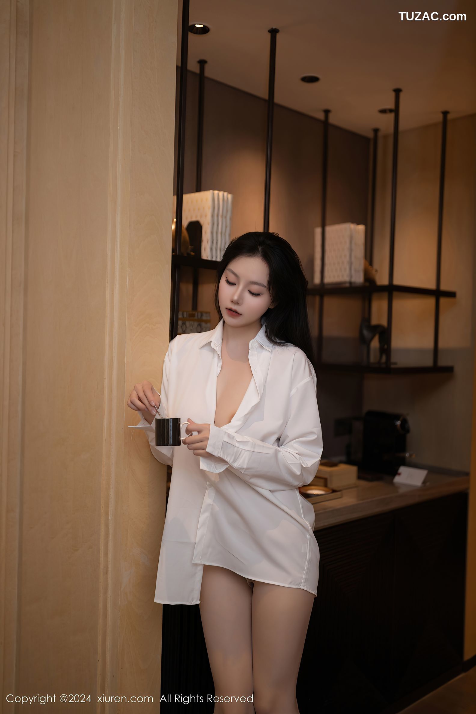 XiuRen秀人网-9362-安然anran-女神白衬衫-2024.10.29