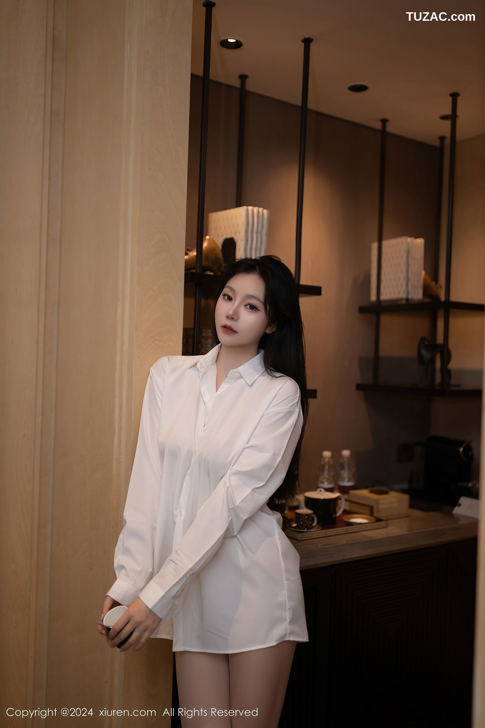 XiuRen秀人网-9362-安然anran-女神白衬衫-2024.10.29