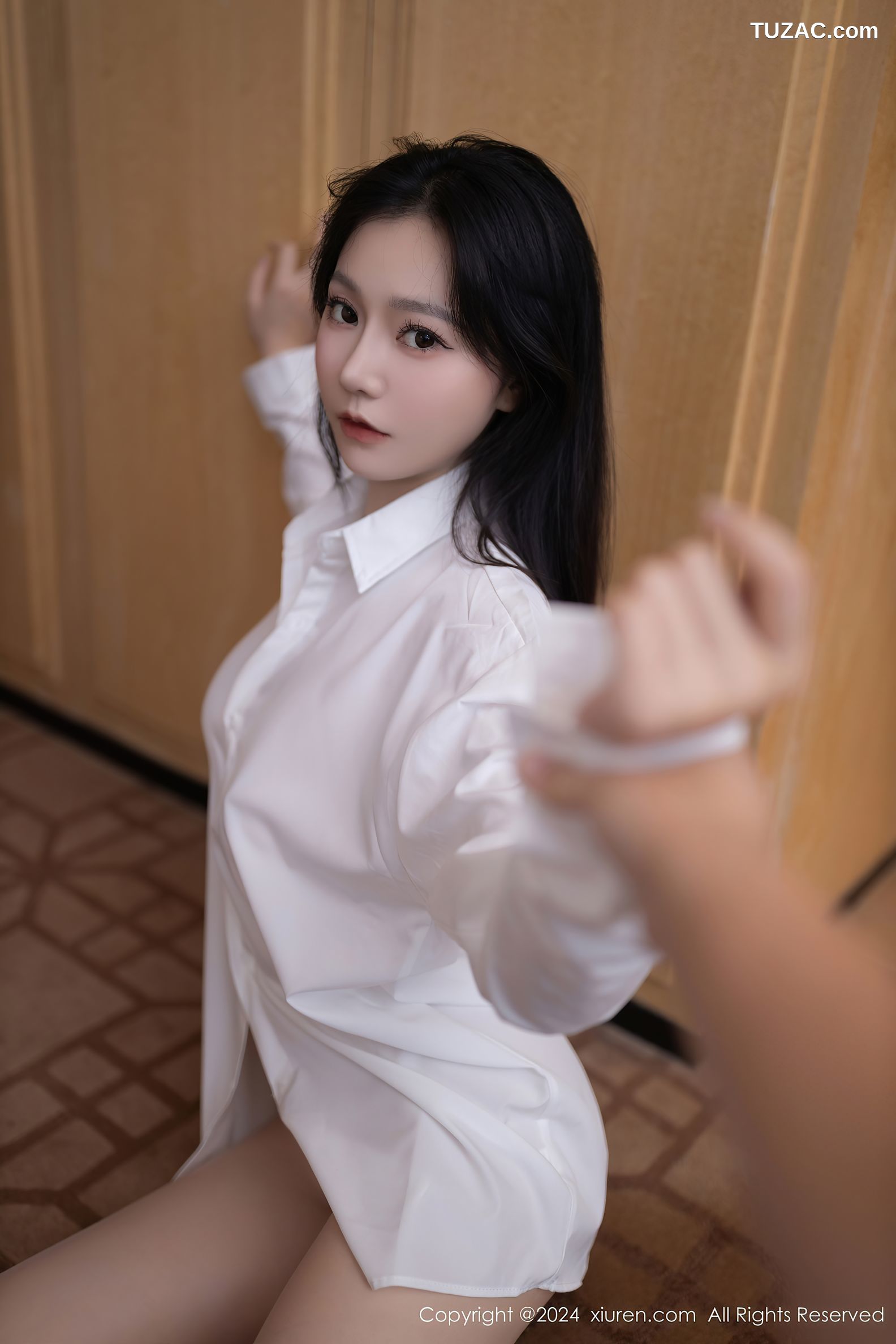 XiuRen秀人网-9362-安然anran-女神白衬衫-2024.10.29