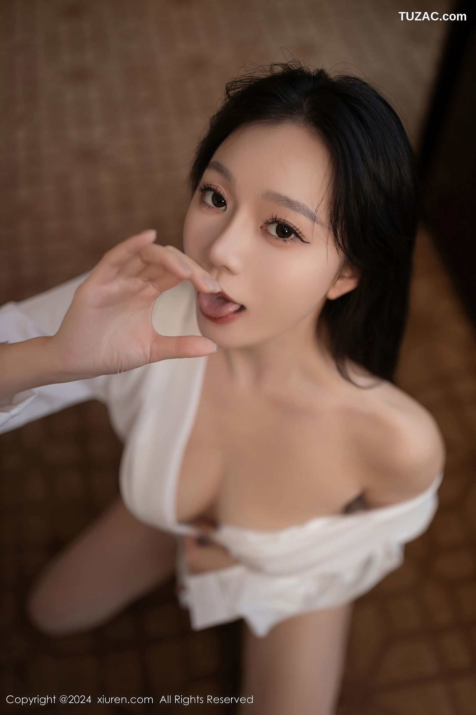 XiuRen秀人网-9362-安然anran-女神白衬衫-2024.10.29