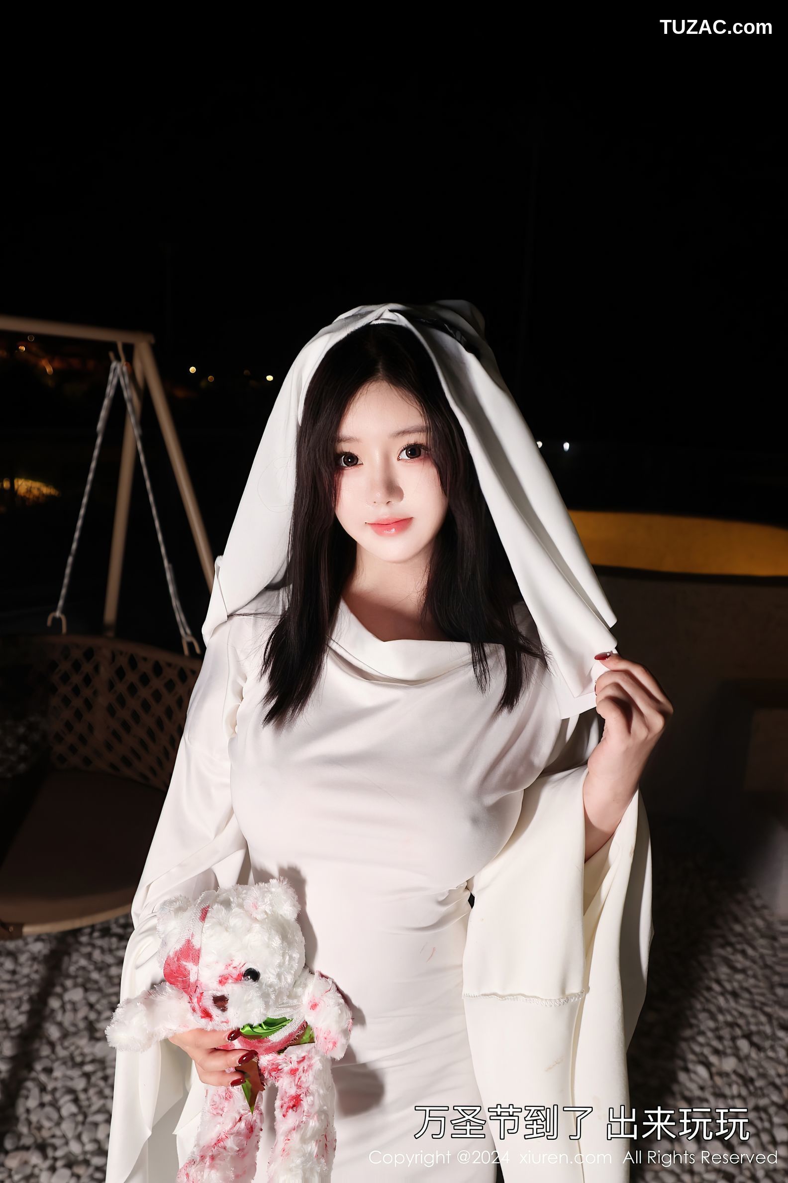 XiuRen秀人网-9376-小薯条nienie-万圣节俏皮cos爆乳-2024.10.31