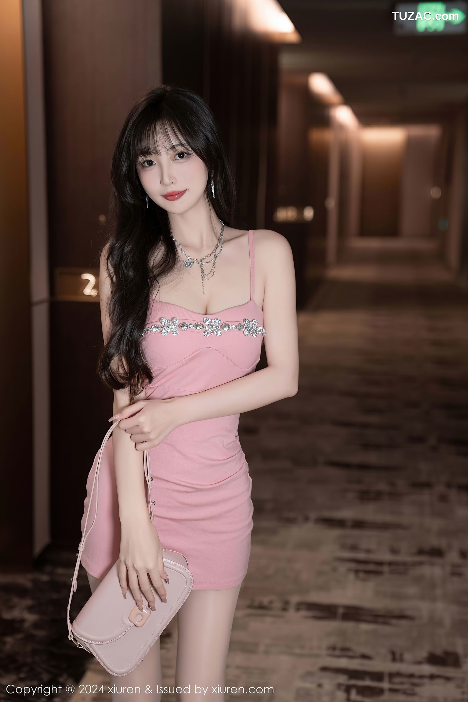 XiuRen秀人网-9380-林星阑-粉嫩礼裙小猫咪-2024.11.01