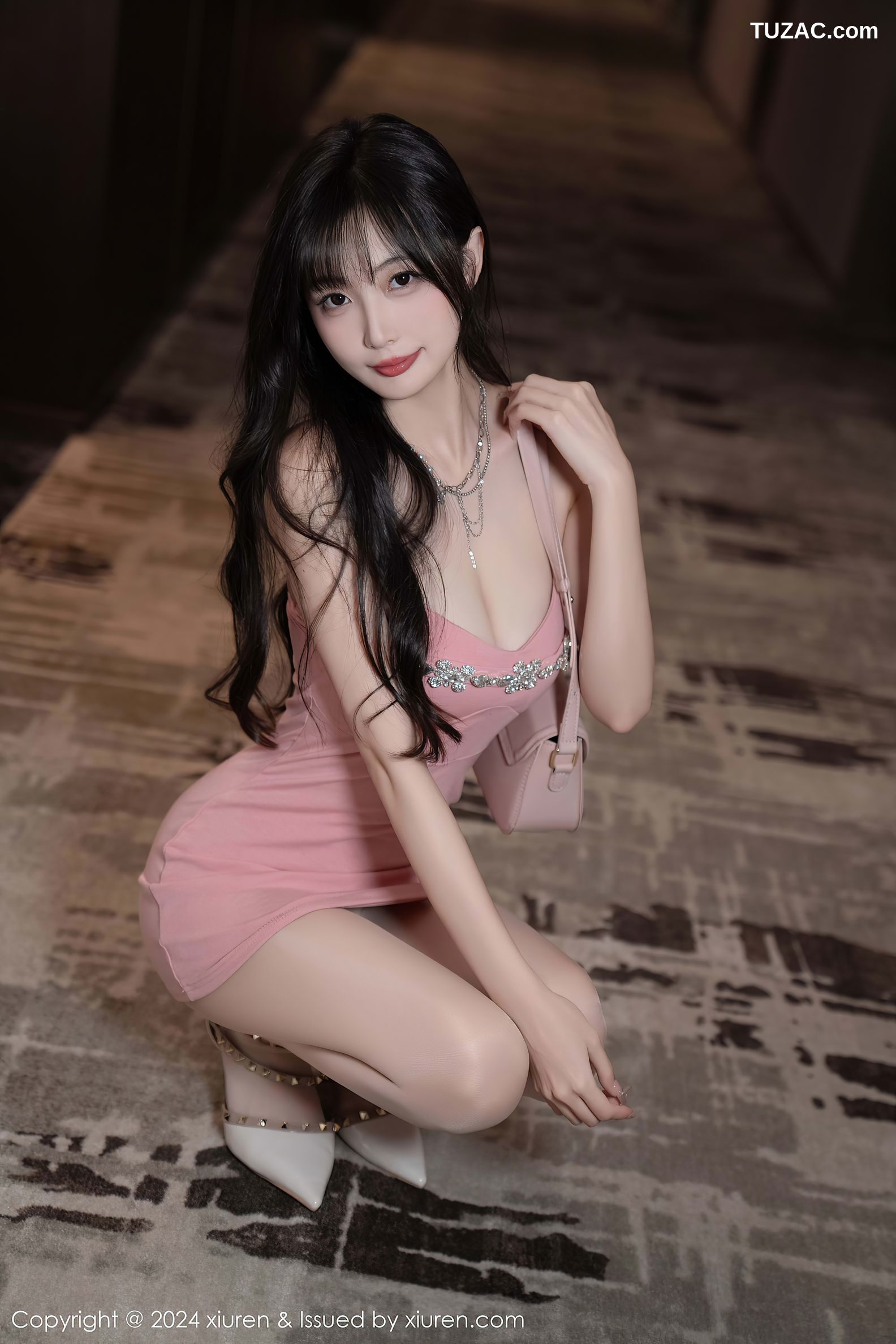 XiuRen秀人网-9380-林星阑-粉嫩礼裙小猫咪-2024.11.01