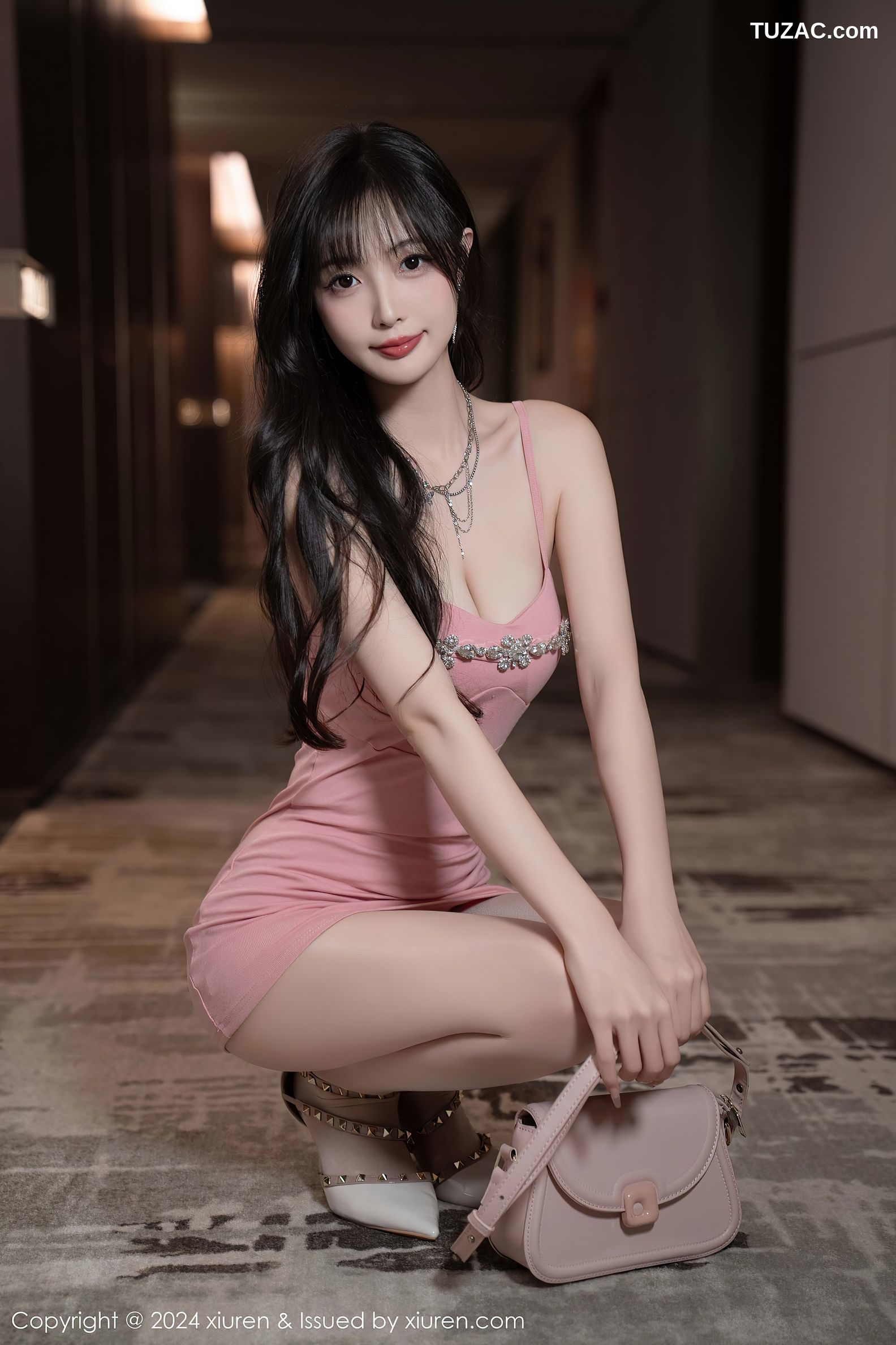 XiuRen秀人网-9380-林星阑-粉嫩礼裙小猫咪-2024.11.01