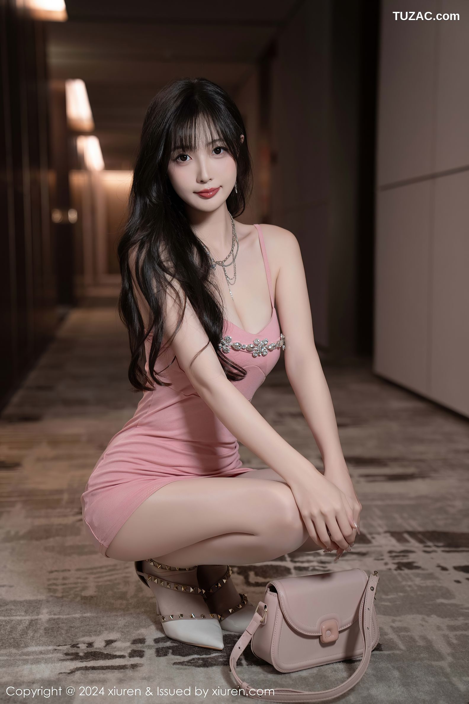 XiuRen秀人网-9380-林星阑-粉嫩礼裙小猫咪-2024.11.01