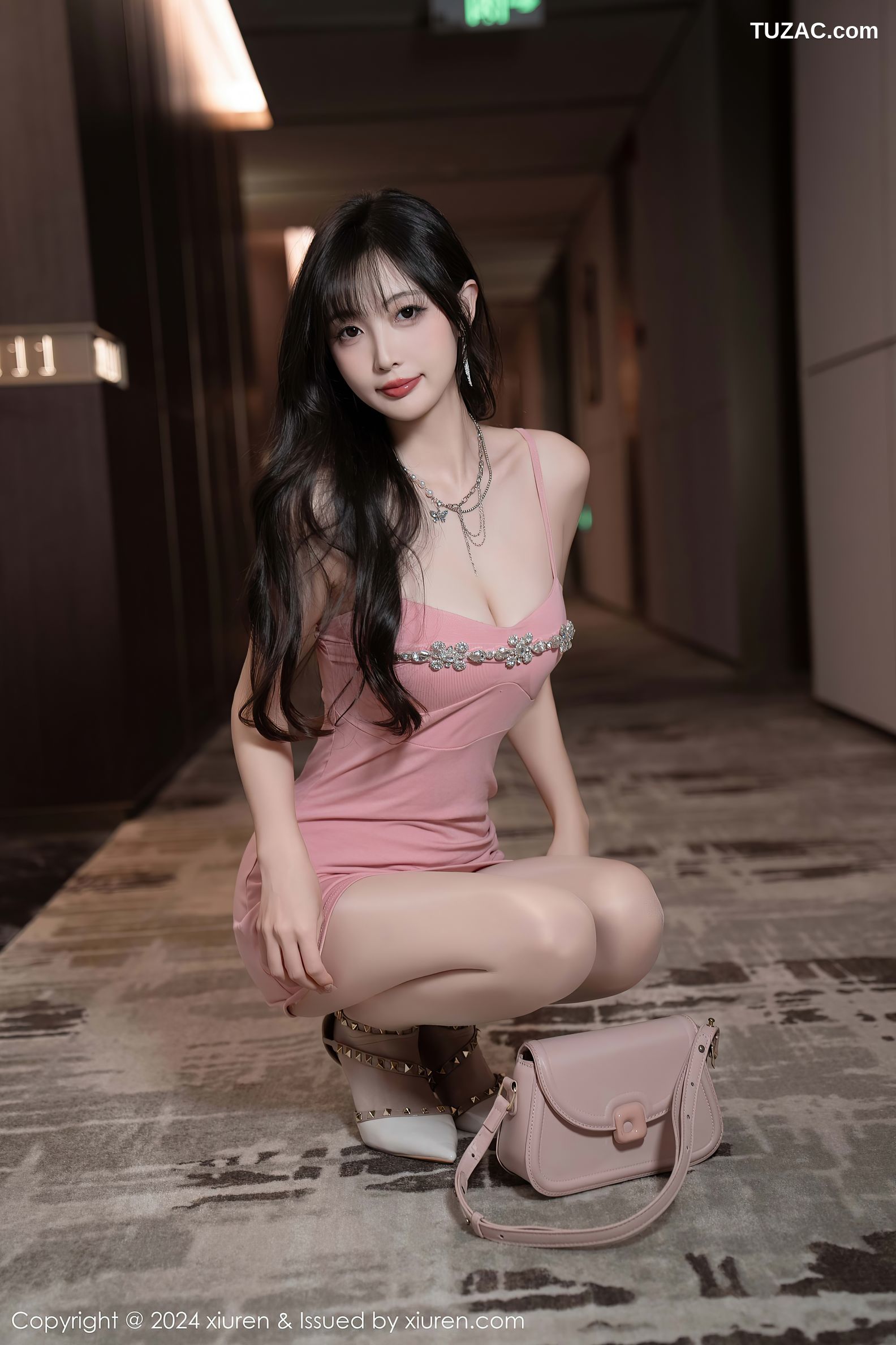 XiuRen秀人网-9380-林星阑-粉嫩礼裙小猫咪-2024.11.01