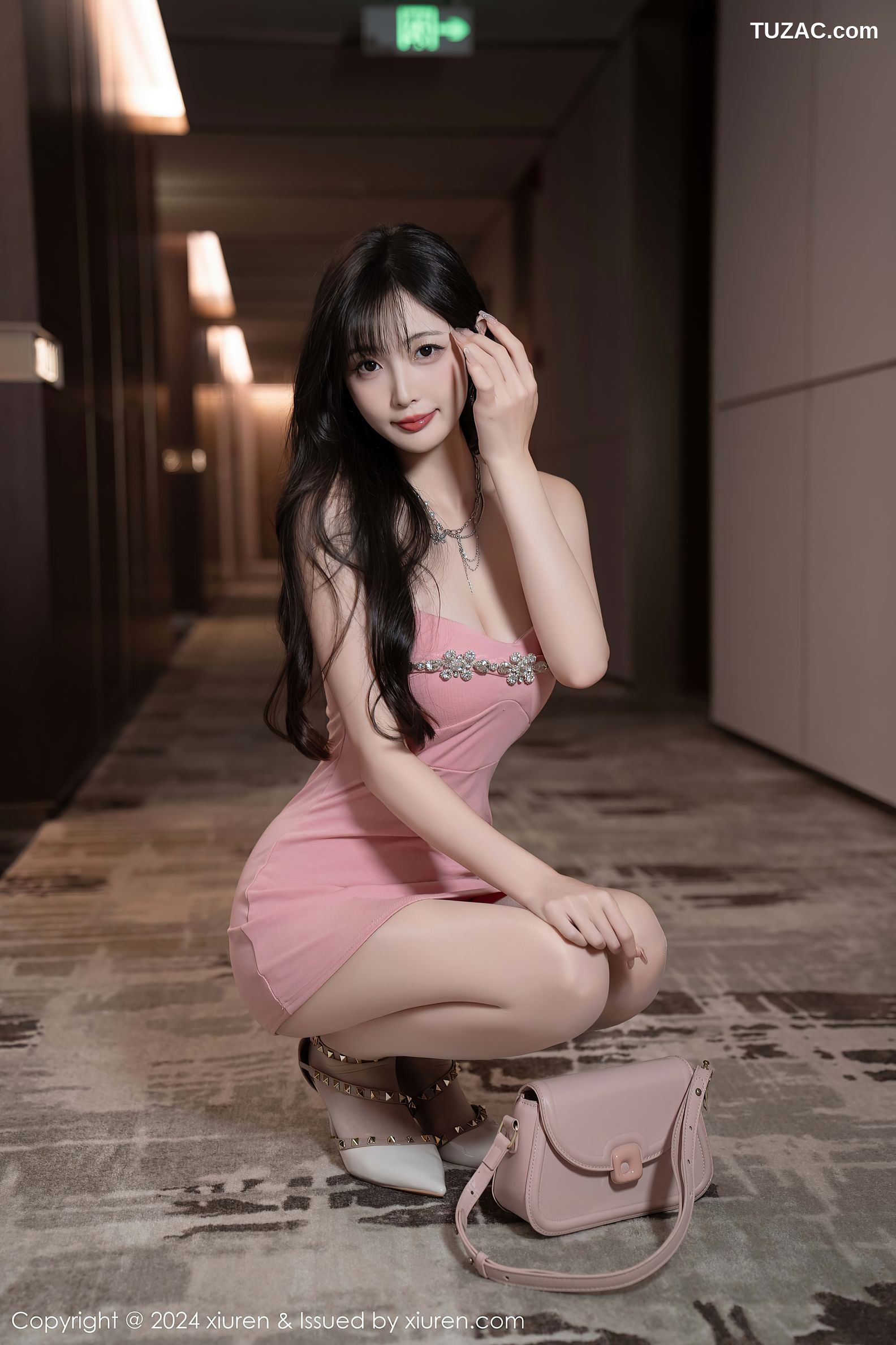 XiuRen秀人网-9380-林星阑-粉嫩礼裙小猫咪-2024.11.01