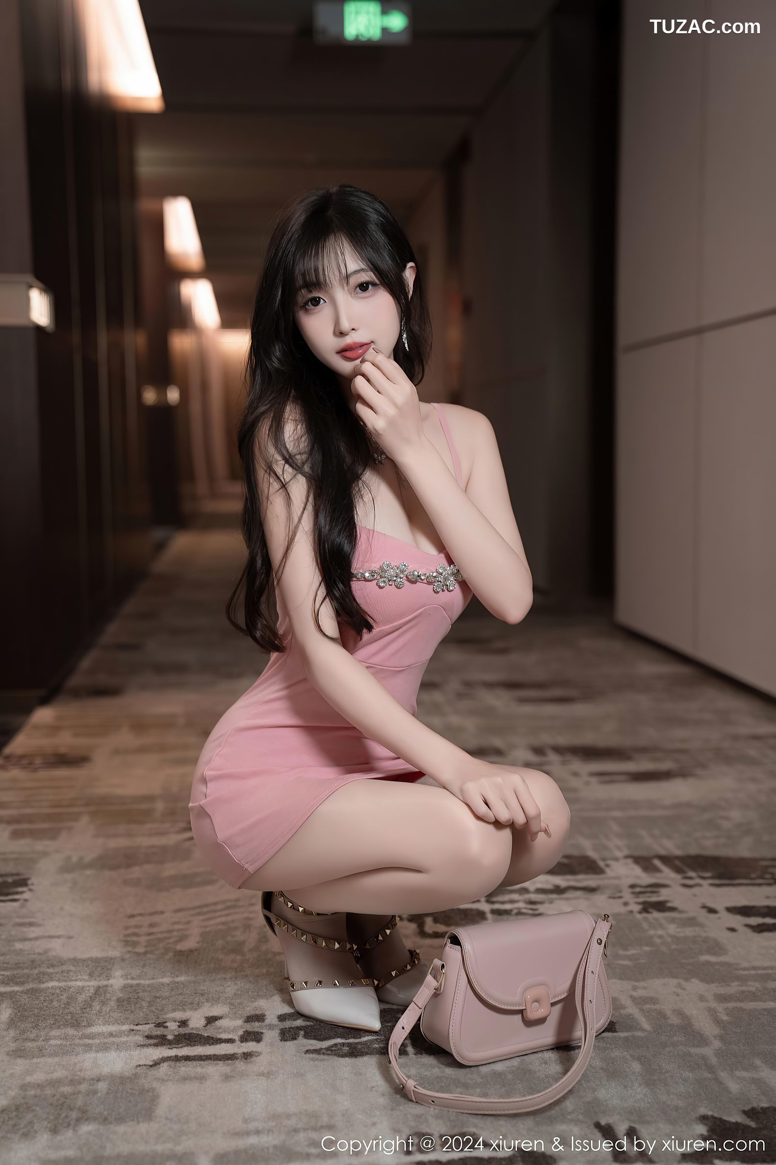 XiuRen秀人网-9380-林星阑-粉嫩礼裙小猫咪-2024.11.01