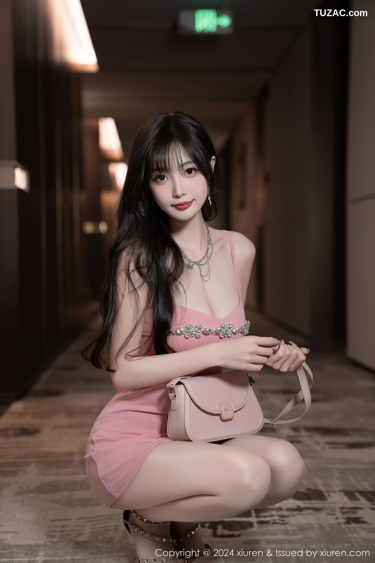 XiuRen秀人网-9380-林星阑-粉嫩礼裙小猫咪-2024.11.01