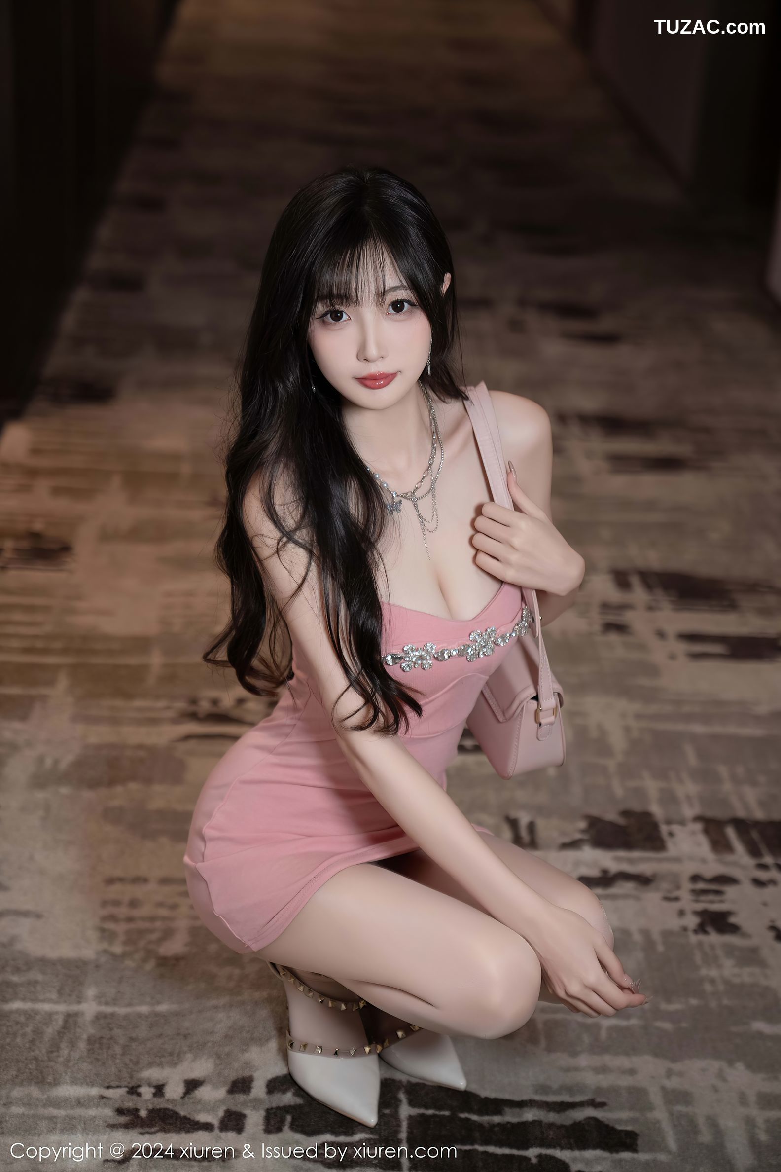 XiuRen秀人网-9380-林星阑-粉嫩礼裙小猫咪-2024.11.01