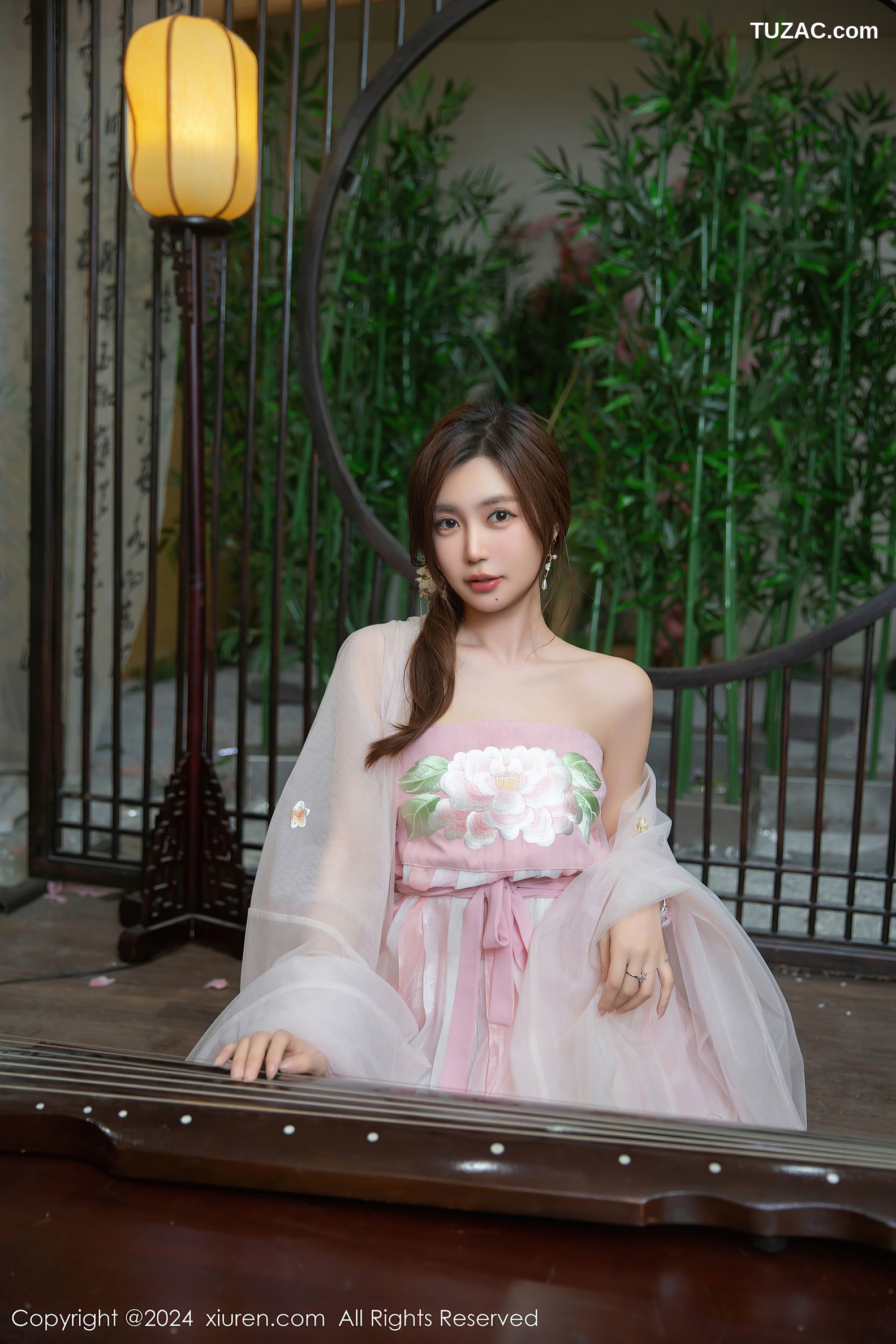 XiuRen秀人网-9475-绮里嘉ula-古风透视白纱-2024.11.20
