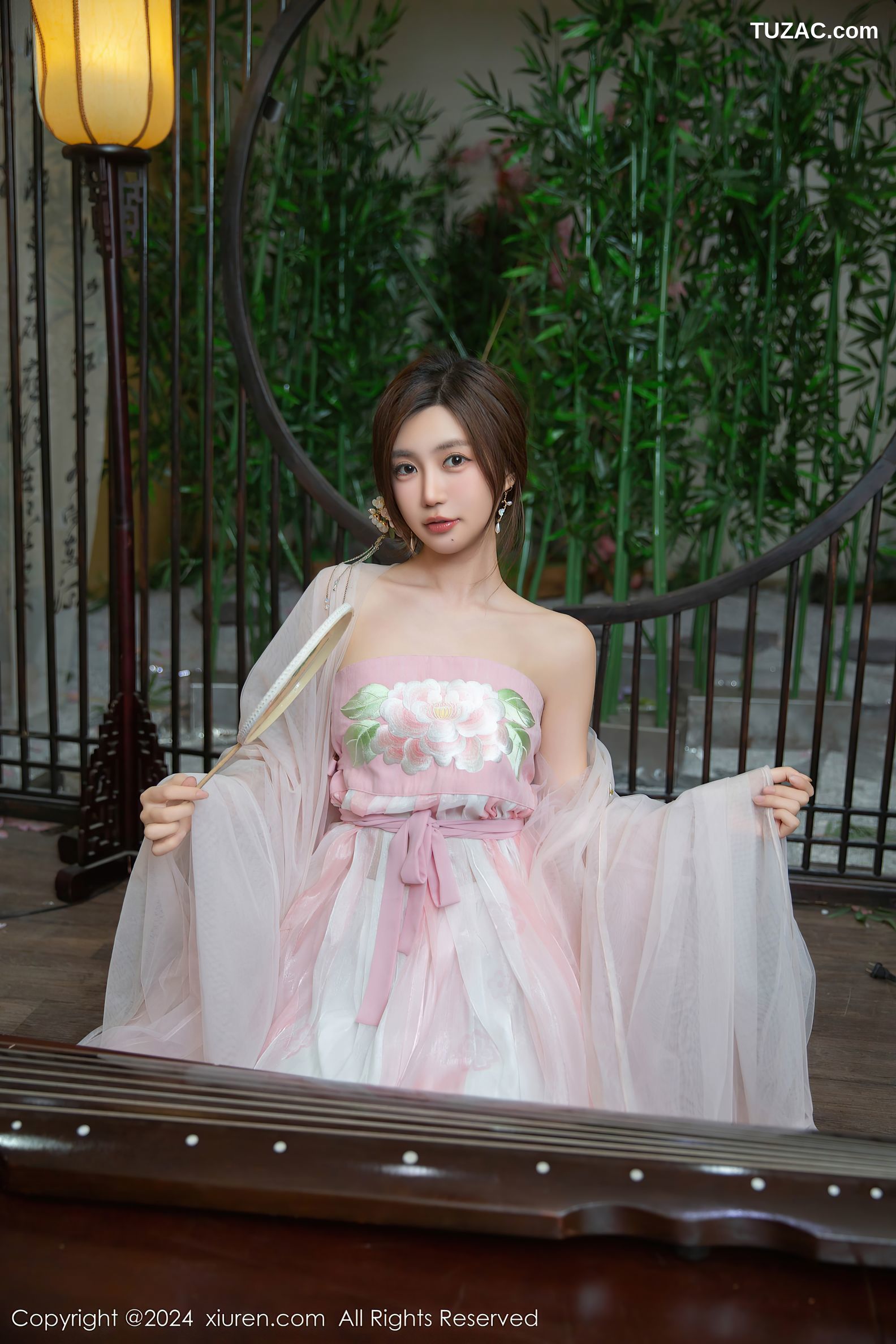 XiuRen秀人网-9475-绮里嘉ula-古风透视白纱-2024.11.20