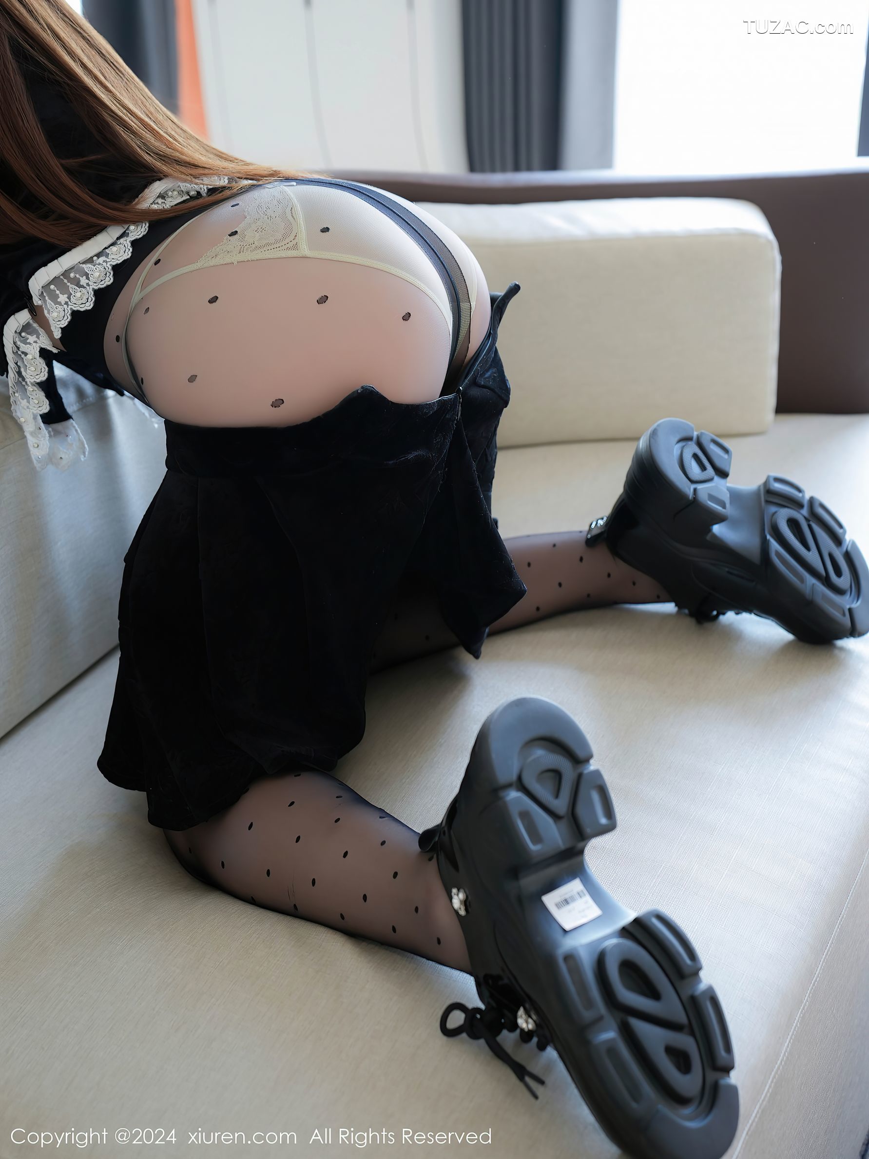 XiuRen秀人网-9522-李金金-黑裙黑内衣黑丝-2024.11.29