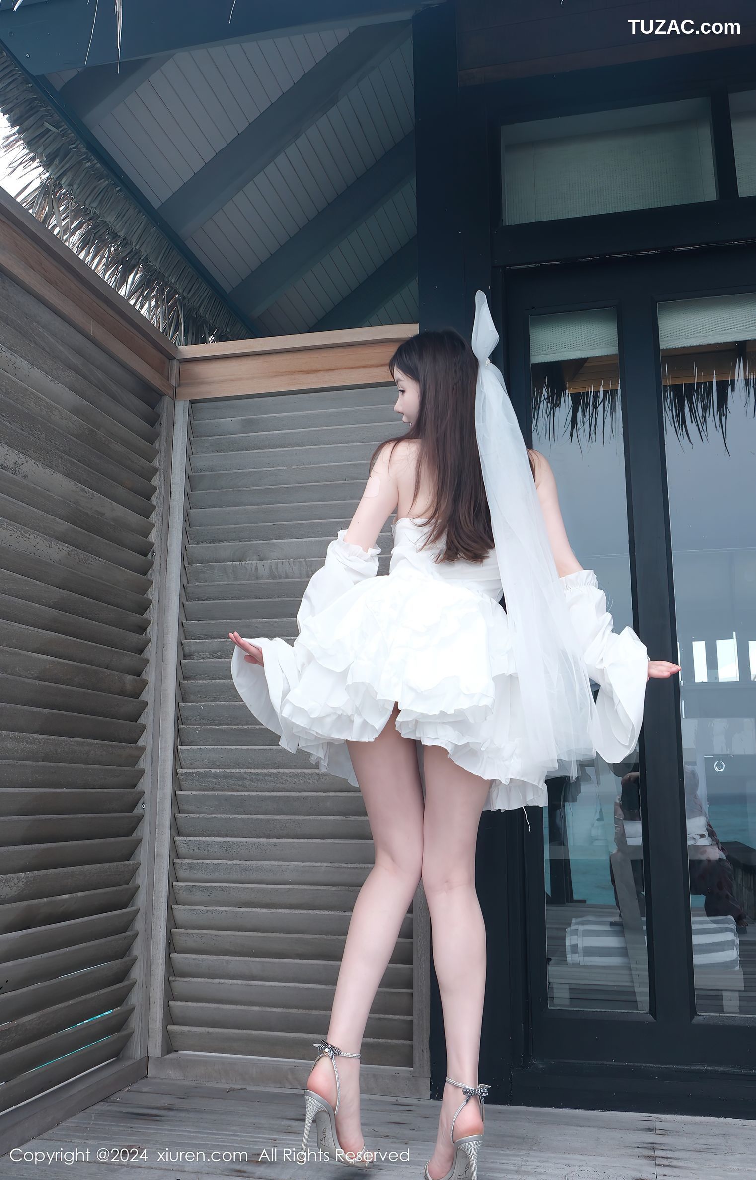 XiuRen秀人网-9535-糯美子MINIbabe-情趣婚纱新娘制服爆乳-2024.12.02