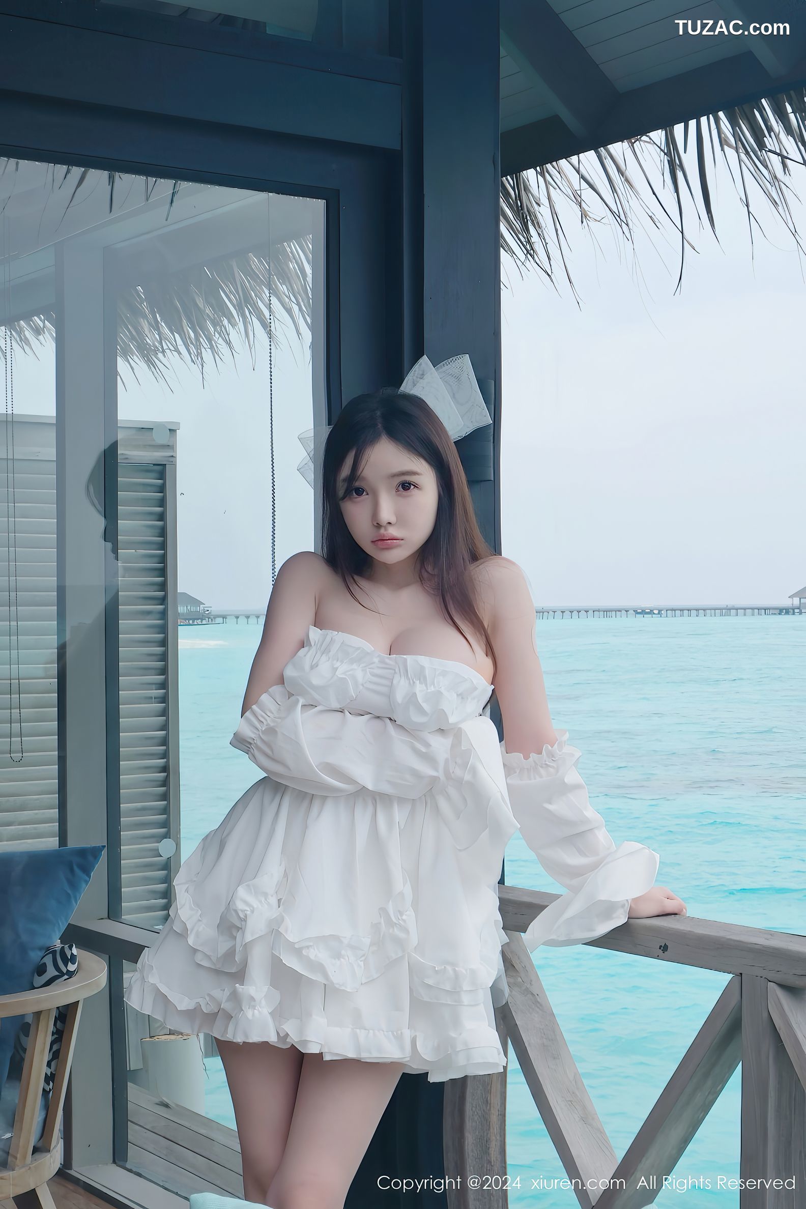 XiuRen秀人网-9535-糯美子MINIbabe-情趣婚纱新娘制服爆乳-2024.12.02