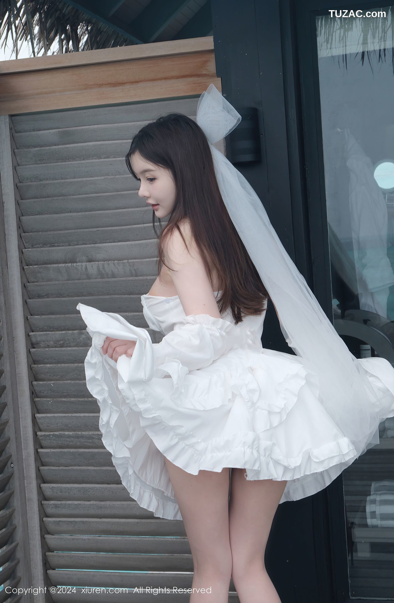 XiuRen秀人网-9535-糯美子MINIbabe-情趣婚纱新娘制服爆乳-2024.12.02