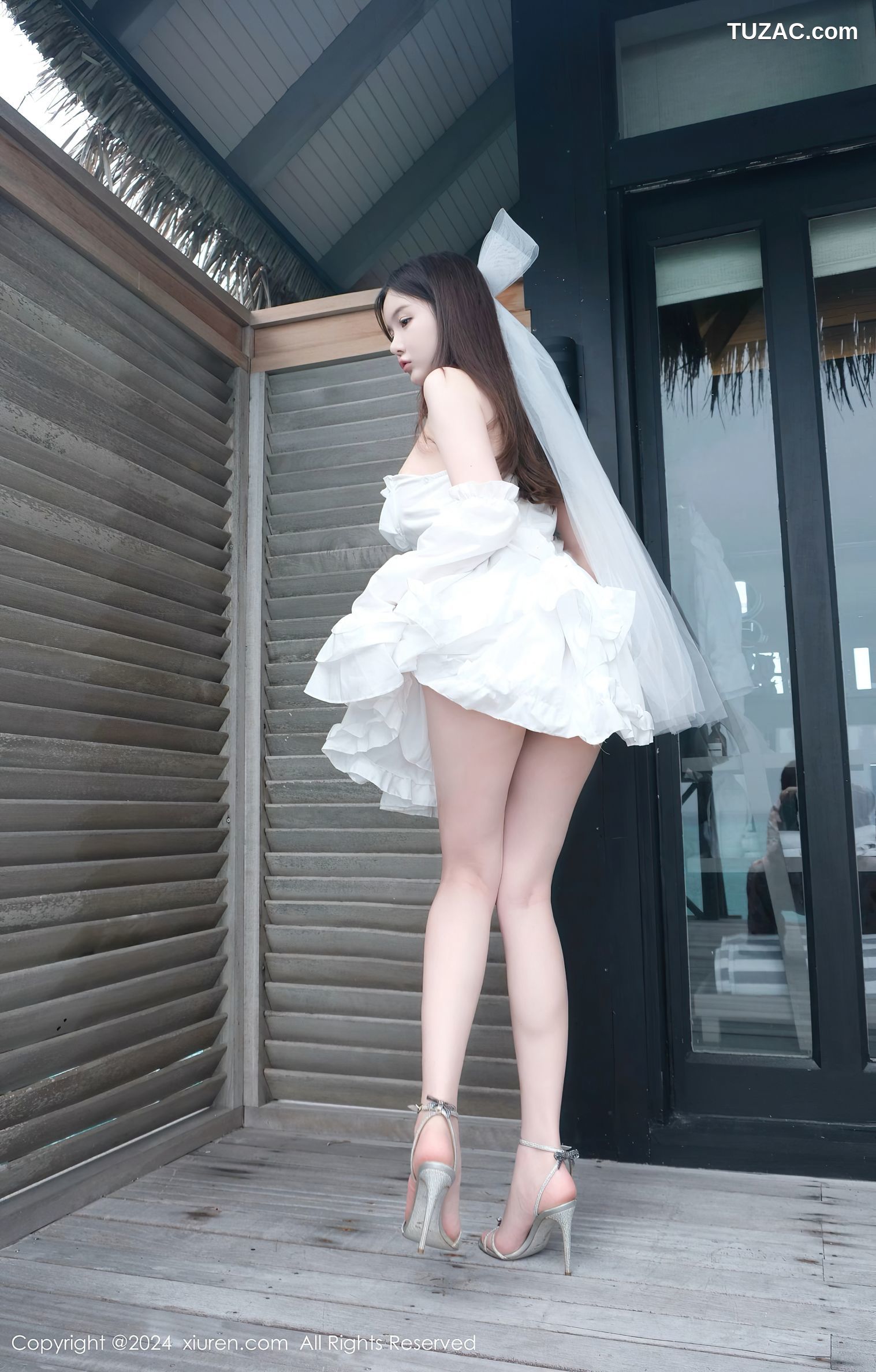 XiuRen秀人网-9535-糯美子MINIbabe-情趣婚纱新娘制服爆乳-2024.12.02