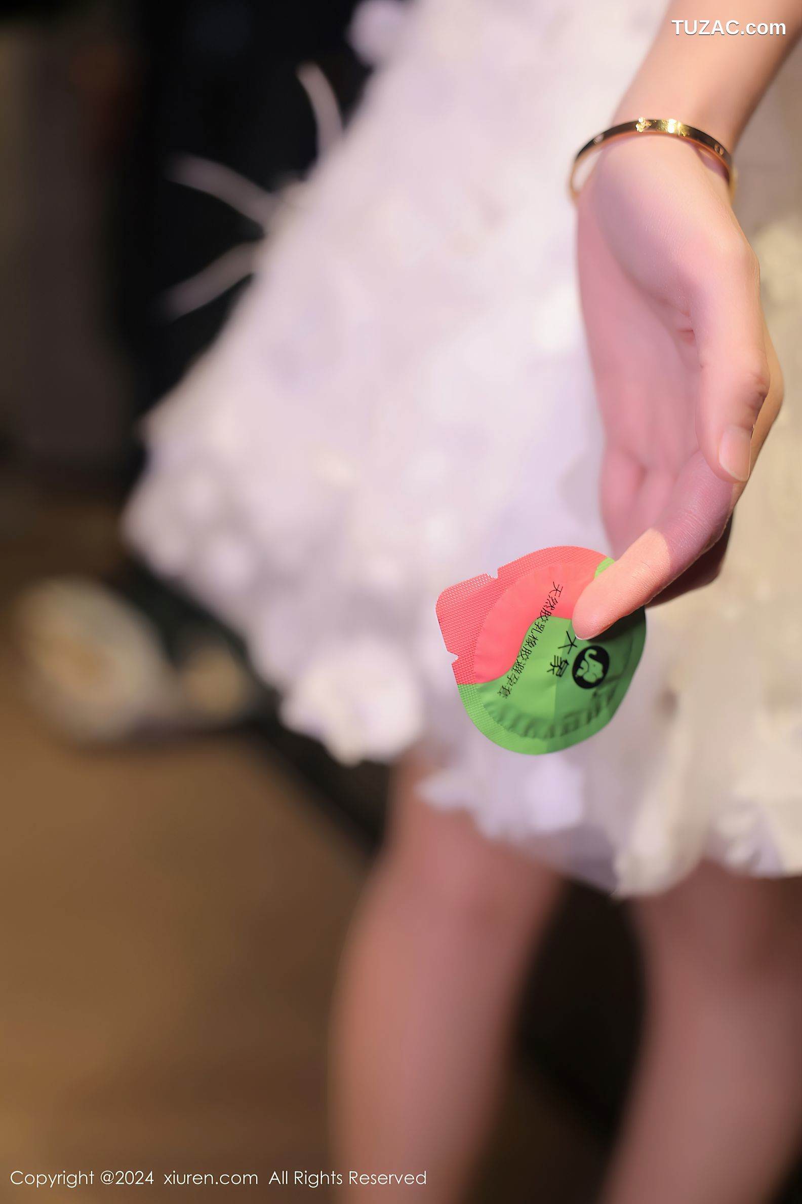 XiuRen秀人网-9601-桃妖夭-白色婚纱剧情爆乳-2024.12.13