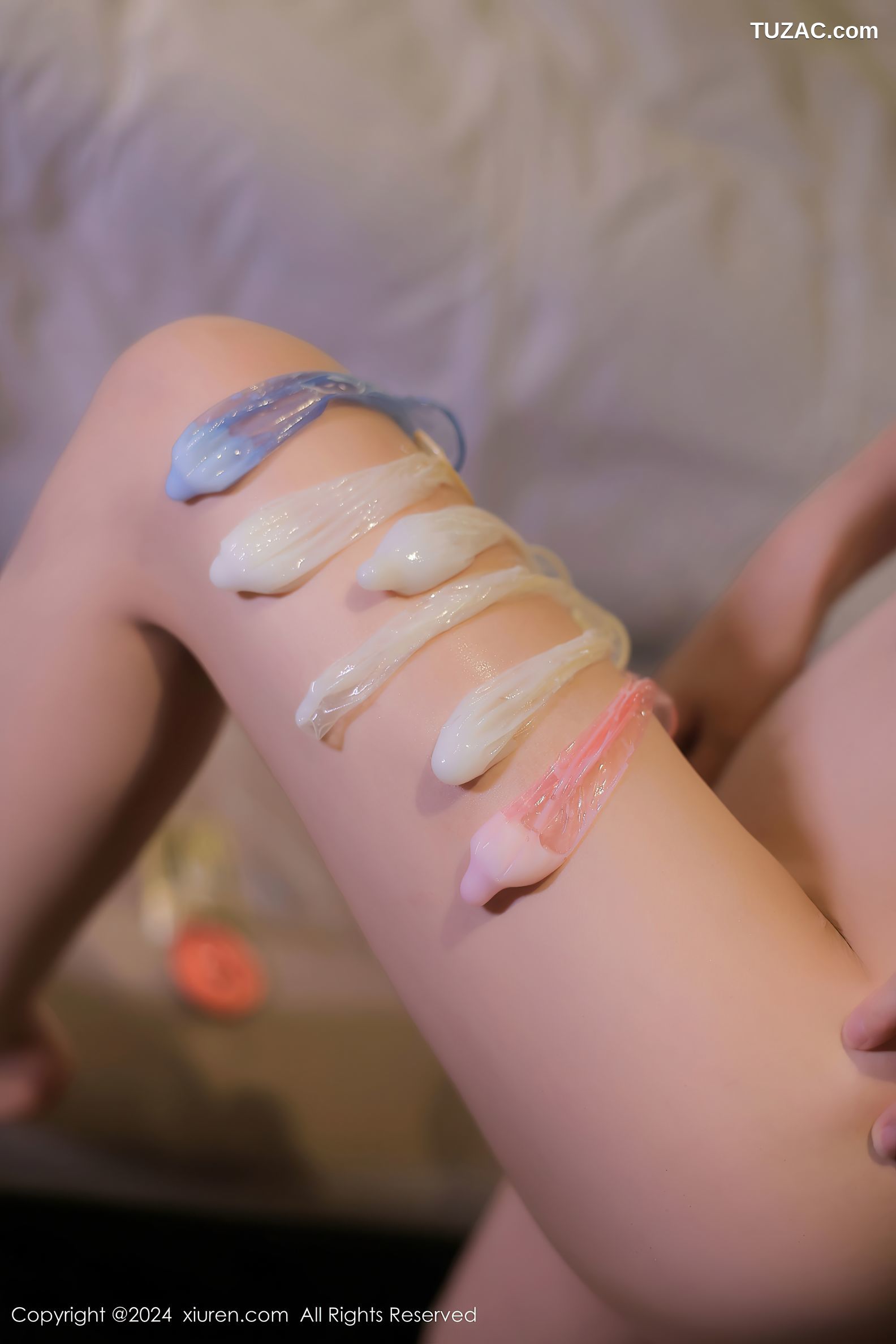 XiuRen秀人网-9601-桃妖夭-白色婚纱剧情爆乳-2024.12.13