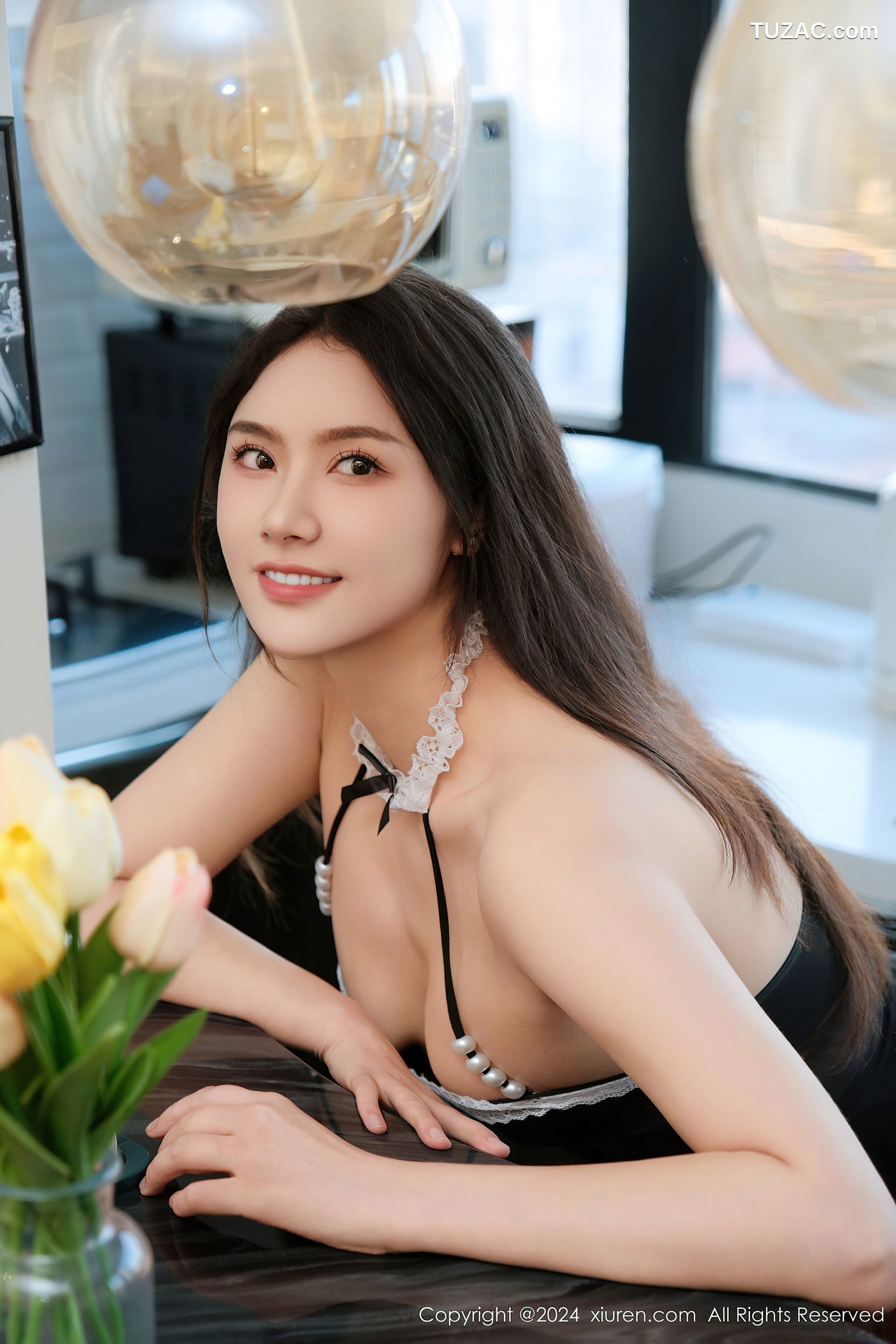 XiuRen秀人网-9606-方子萱-情趣女仆睡裙浴缸写真-2024.12.16