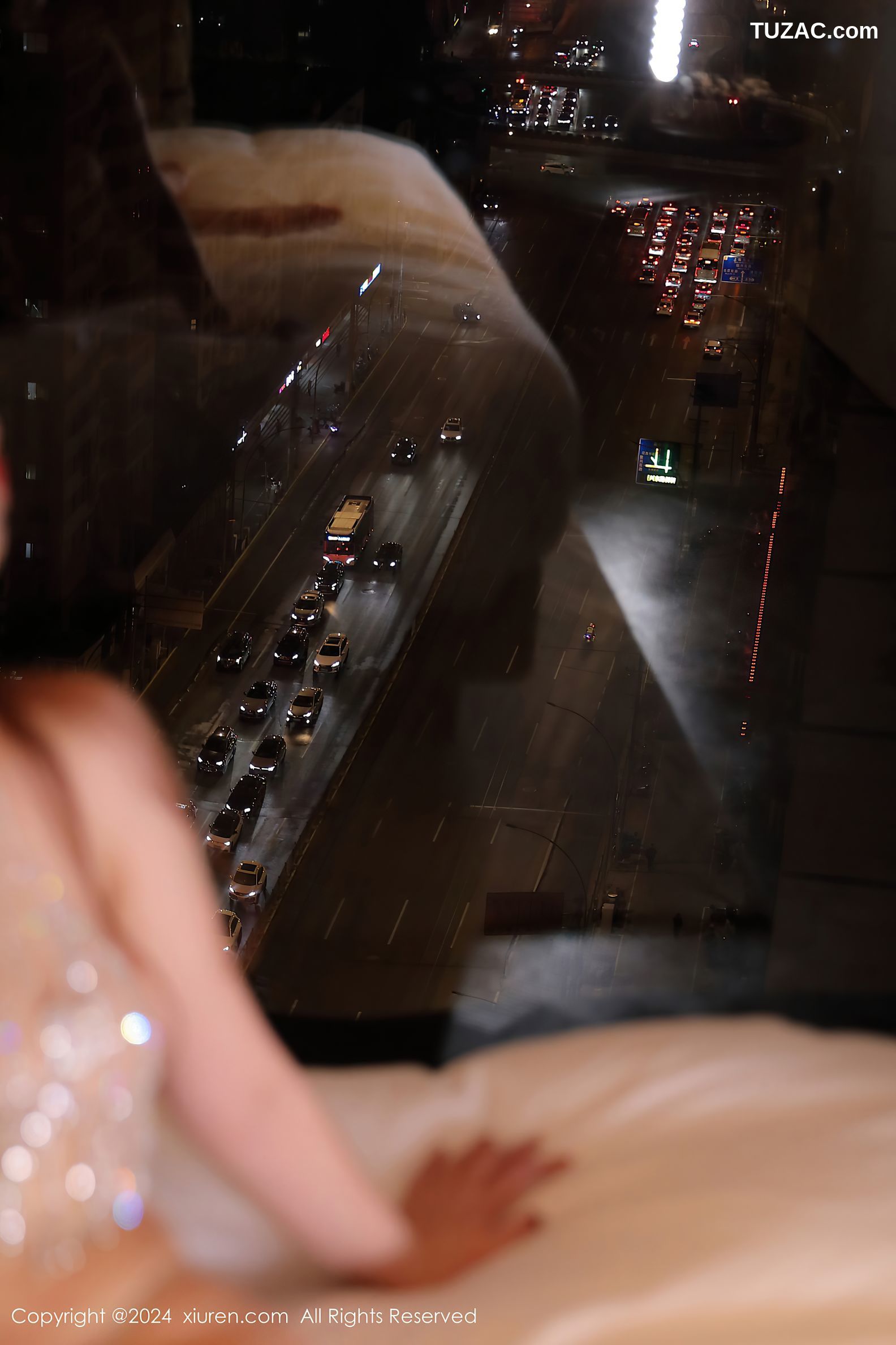 XiuRen秀人网-9607-蛋蛋宝-情趣珠链内衣爆乳-2024.12.16