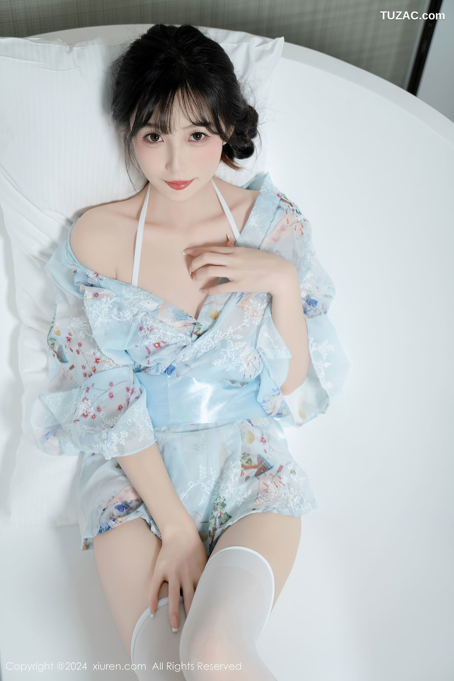 XiuRen秀人网-9632-林星阑-浴缸白丝睡衣-2024.12.20