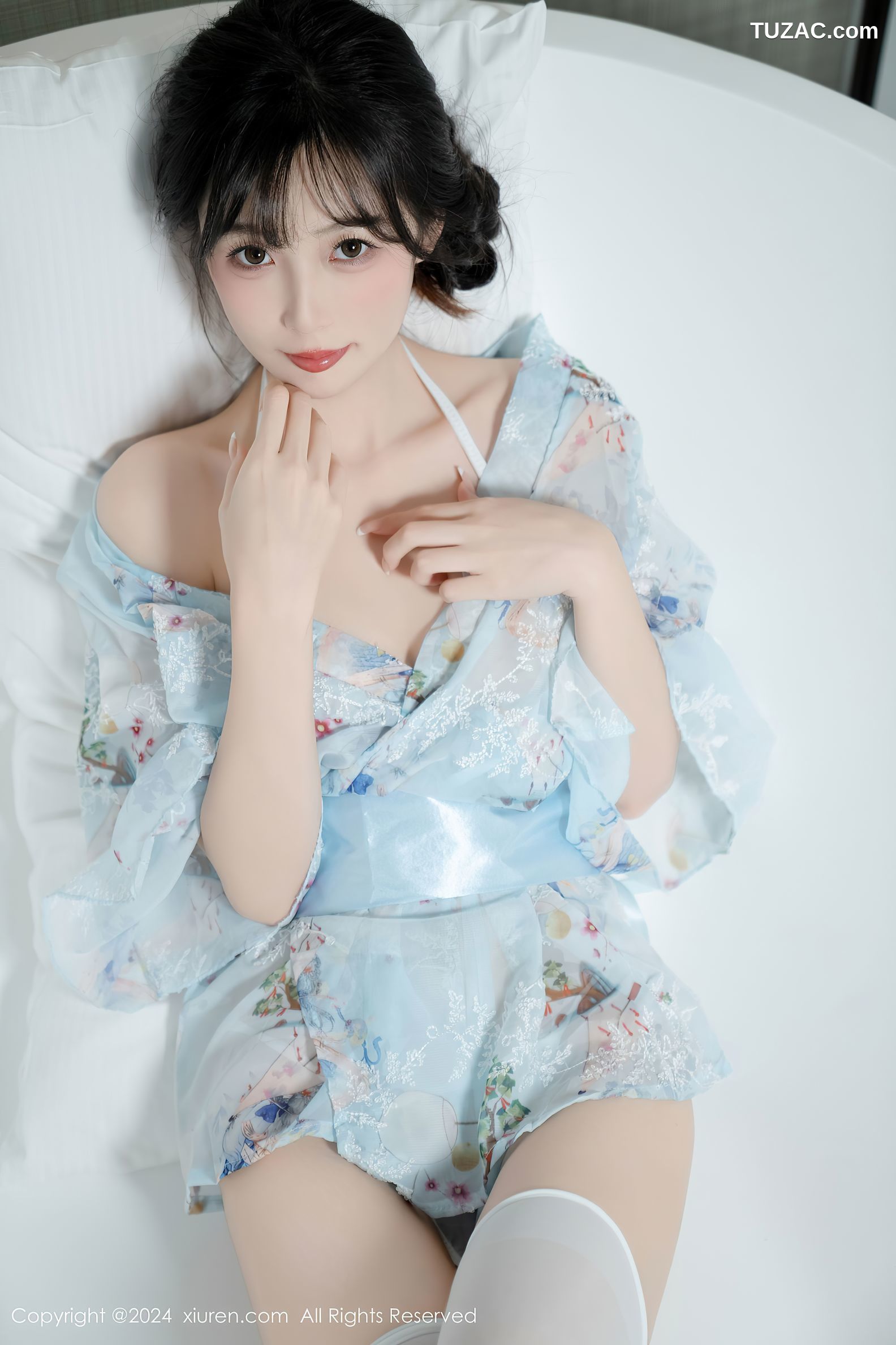 XiuRen秀人网-9632-林星阑-浴缸白丝睡衣-2024.12.20