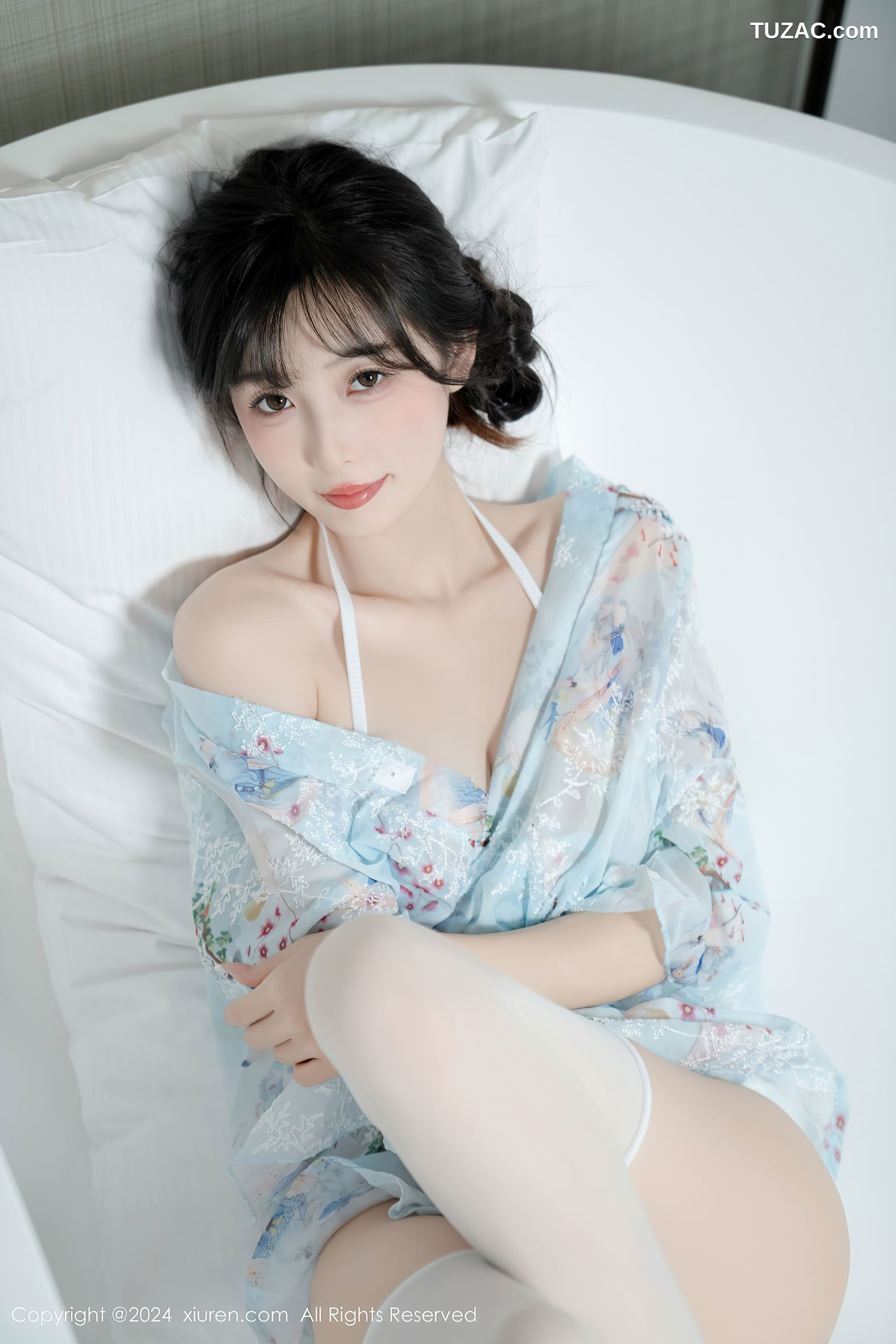 XiuRen秀人网-9632-林星阑-浴缸白丝睡衣-2024.12.20