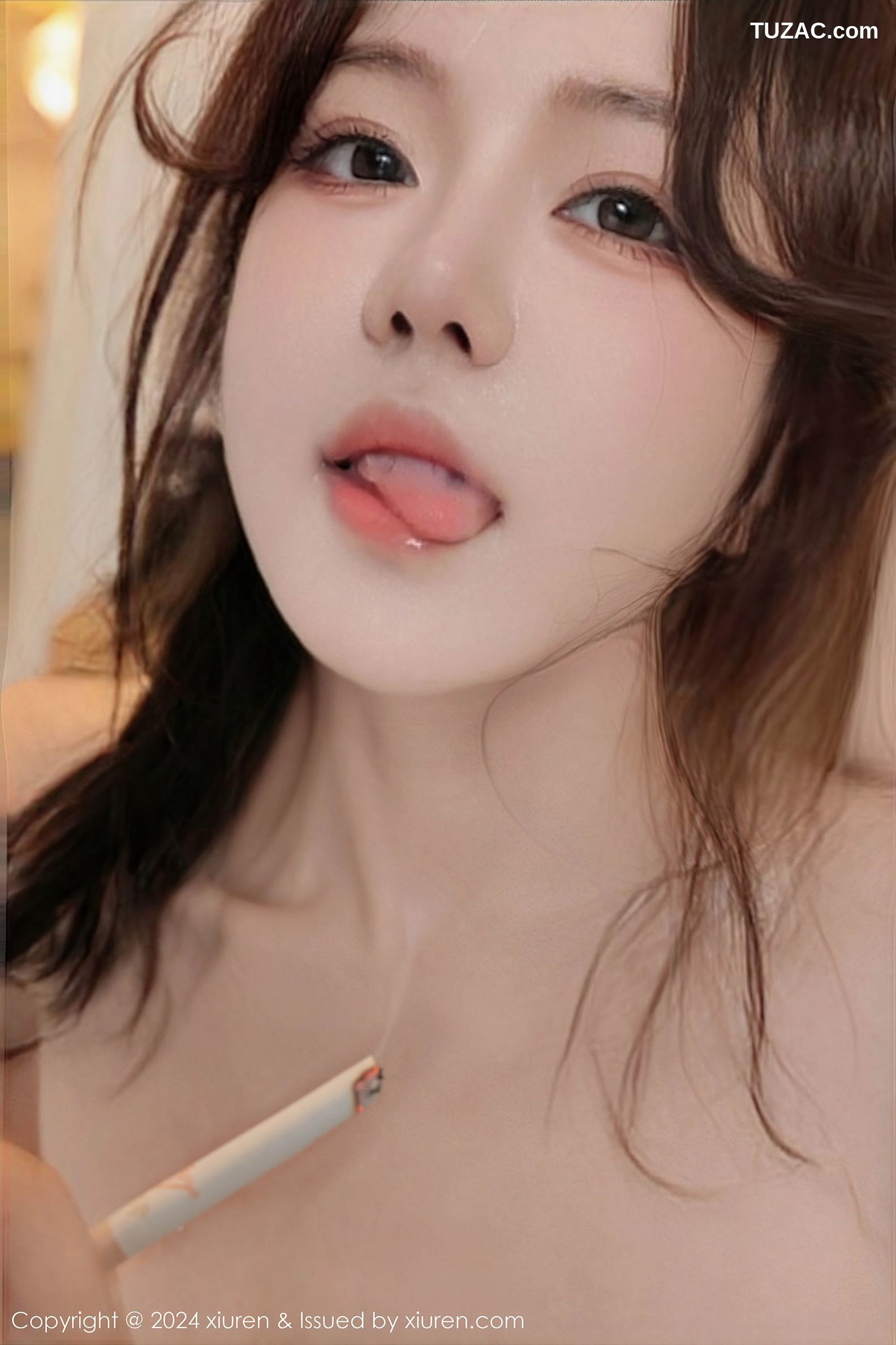 XiuRen秀人网-9673-小薯条nienie-性感厨娘诱惑-2024.12.27