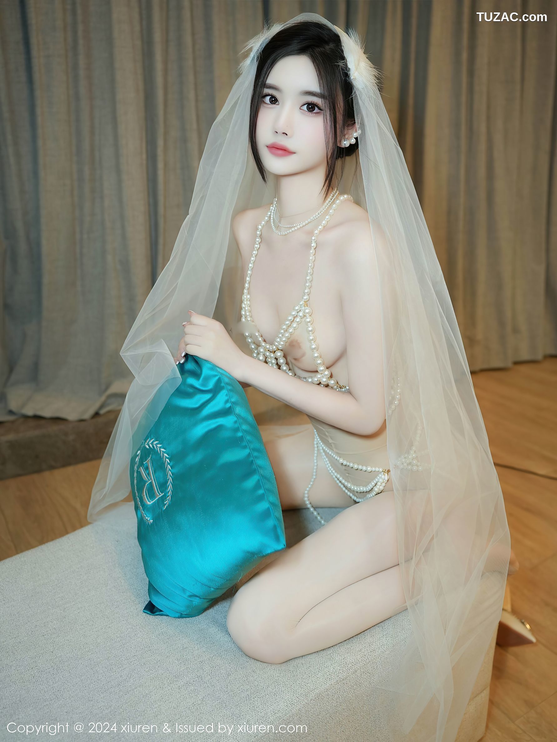 XiuRen秀人网-9674-Erikaki-情趣轻透白纱爆乳-2024.12.27