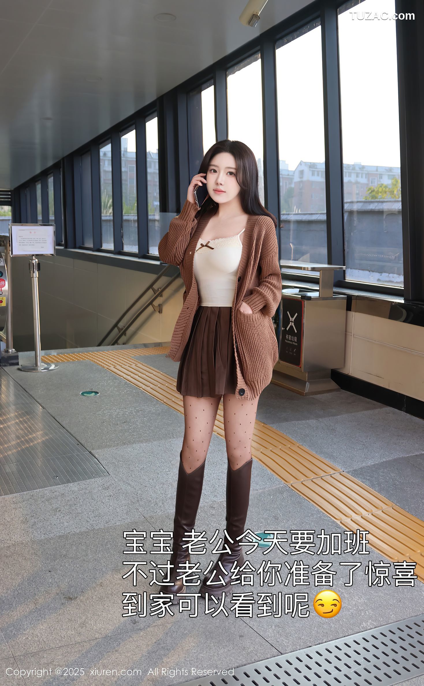 XiuRen秀人网-9708-小薯条nienie-萝莉白色蕾丝兔女郎-2025.01.03