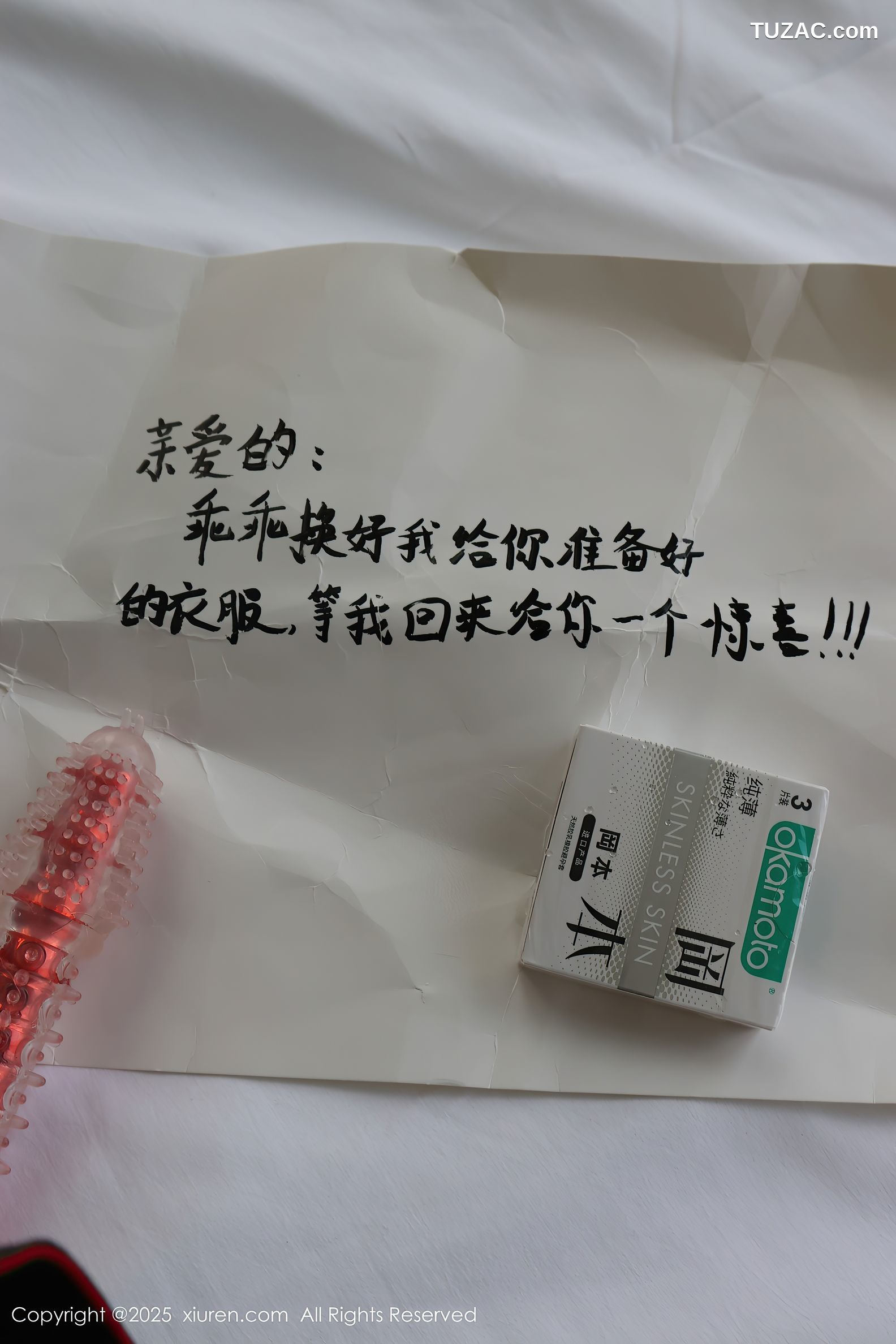 XiuRen秀人网-9708-小薯条nienie-萝莉白色蕾丝兔女郎-2025.01.03