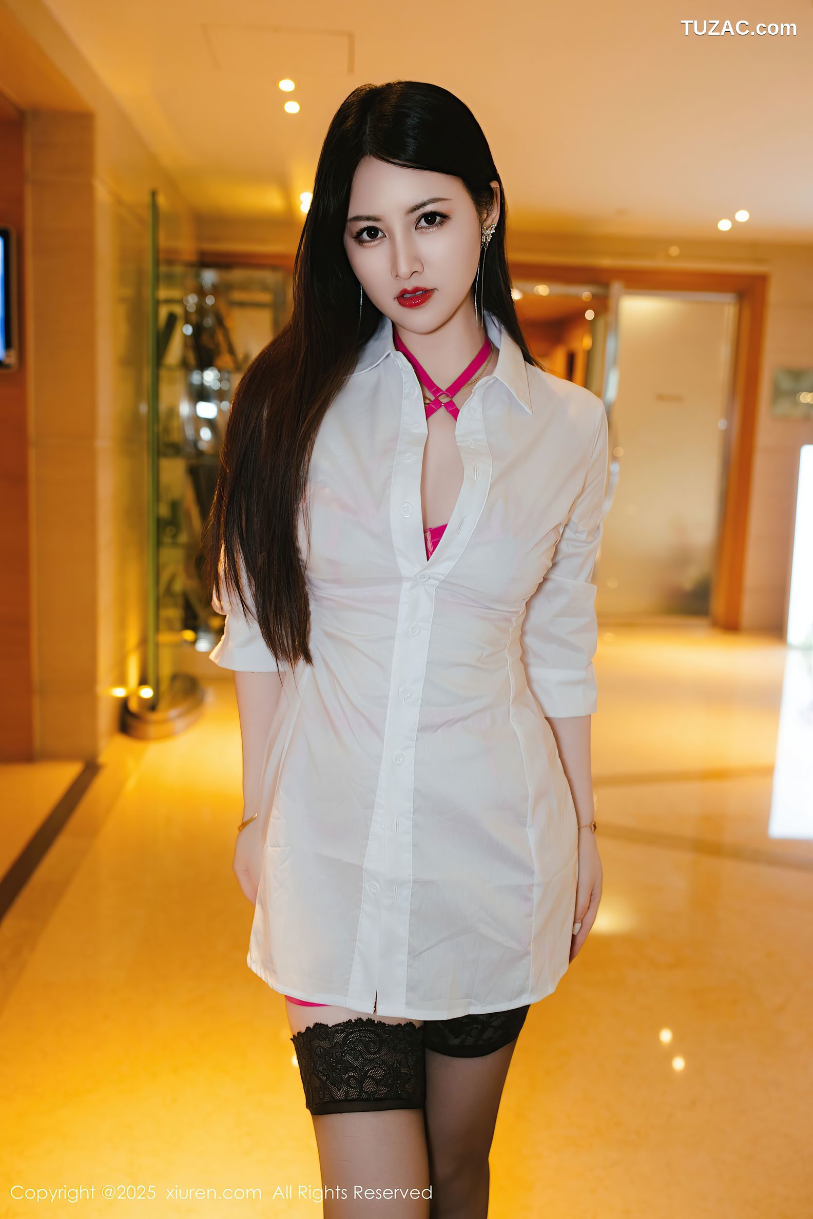 XiuRen秀人网-9714-诗诗kiki-粉色情趣内衣黑丝-2025.01.06