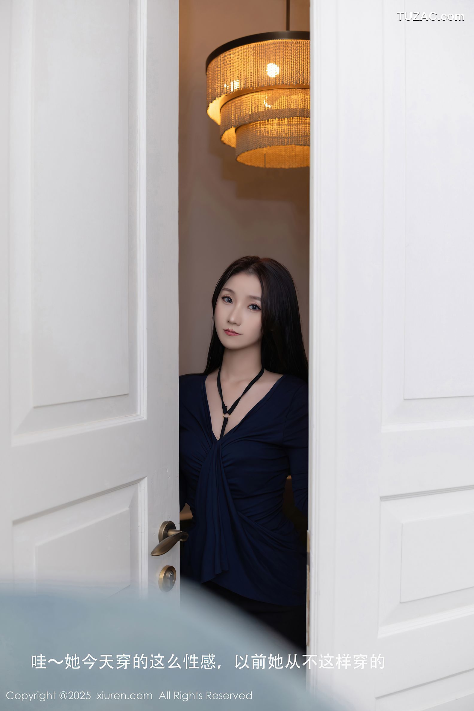 XiuRen秀人网-9729-杏子Yada-分手再见剧情黑色情趣内衣-2025.01.08