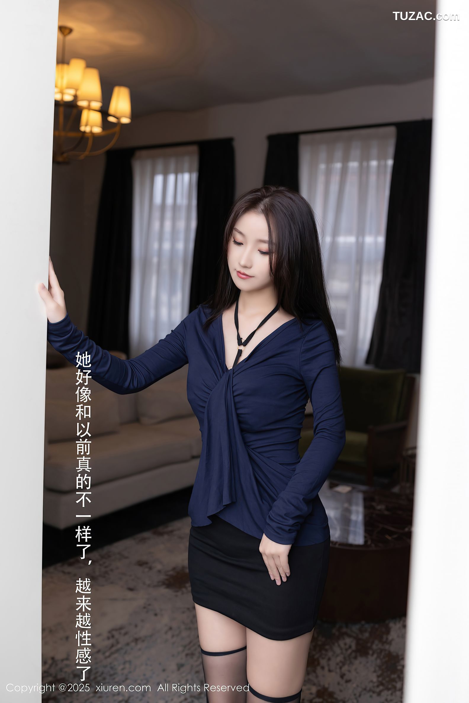 XiuRen秀人网-9729-杏子Yada-分手再见剧情黑色情趣内衣-2025.01.08