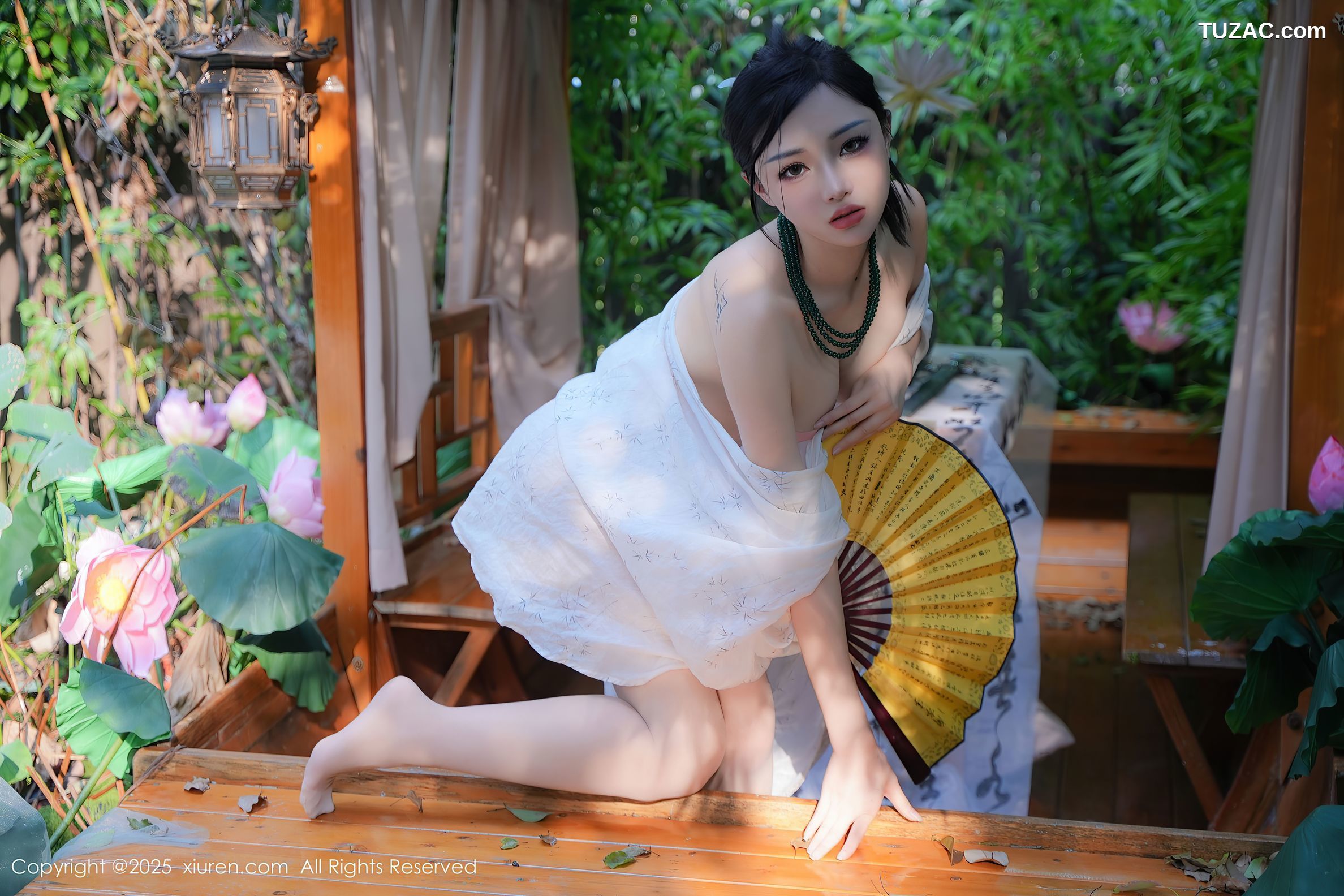 XiuRen秀人网-9730-妙可可Cheese-户外凉亭古风白纱爆乳-2025.01.09